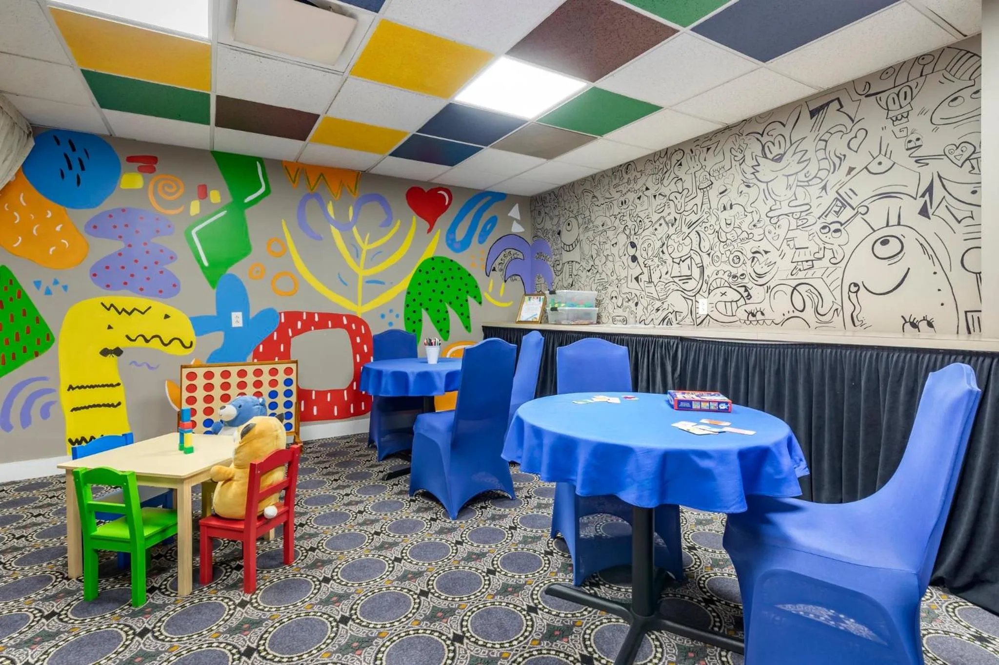 Children play ground in Omni Shoreham Hotel