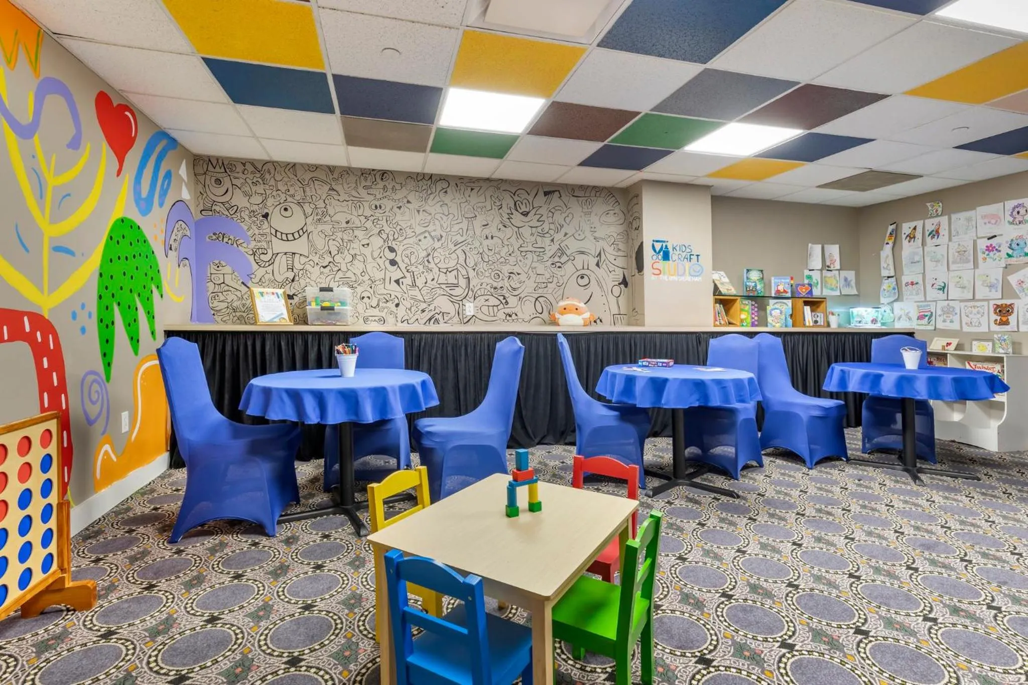 Children play ground in Omni Shoreham Hotel