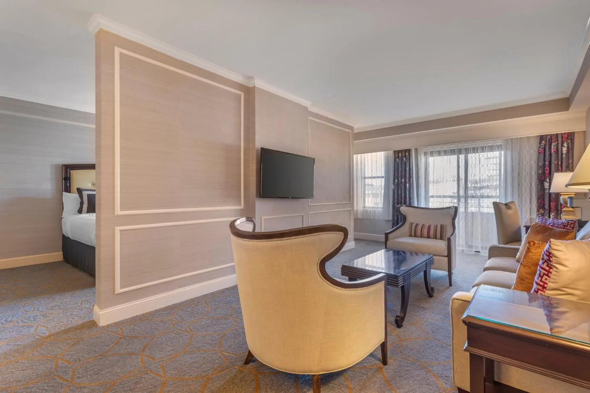 Floor plan in Omni Shoreham Hotel