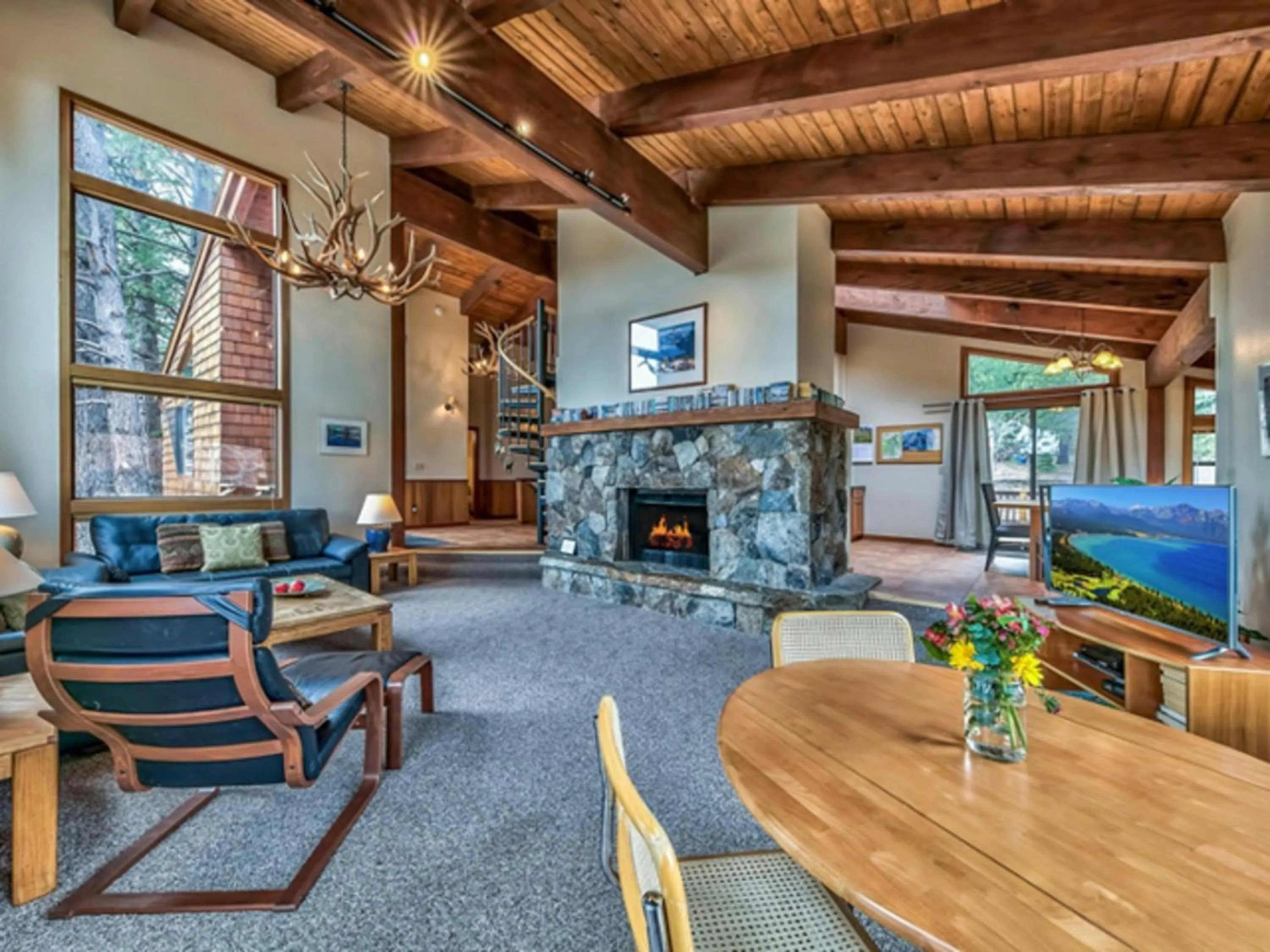 Living room in Northstar Resort by Vail Resorts
