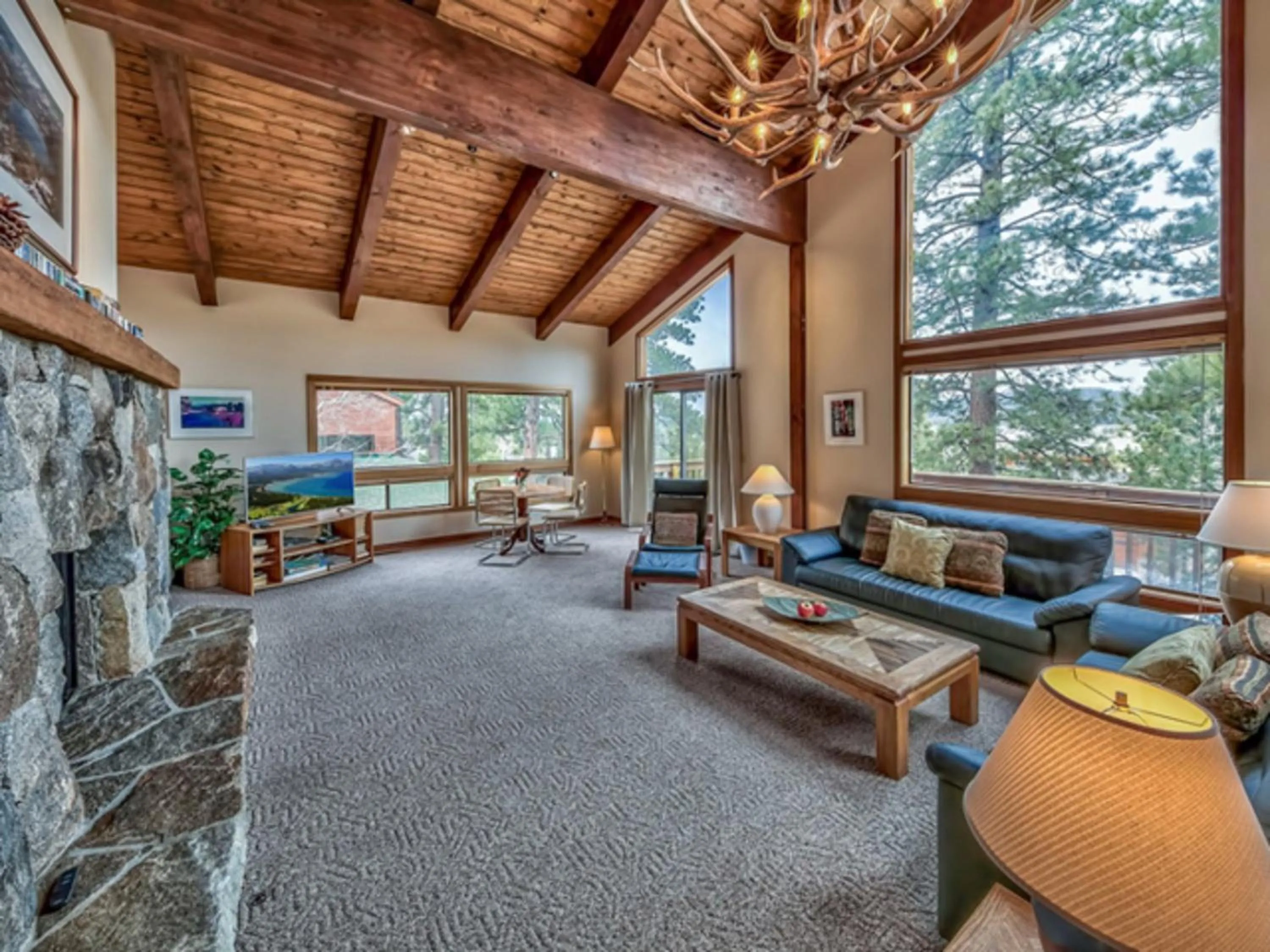 Living room in Northstar Resort by Vail Resorts