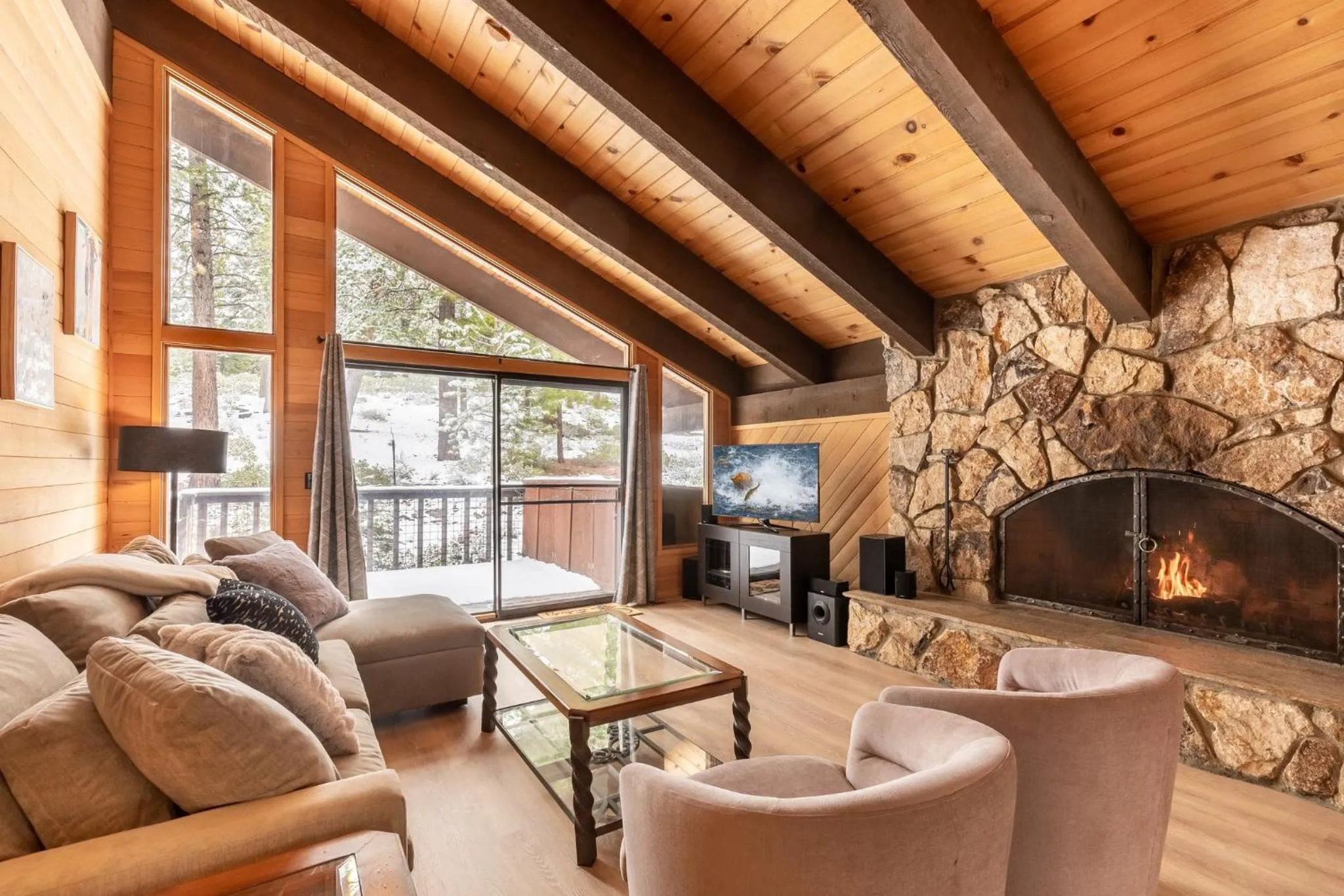 Living room in Northstar Resort by Vail Resorts