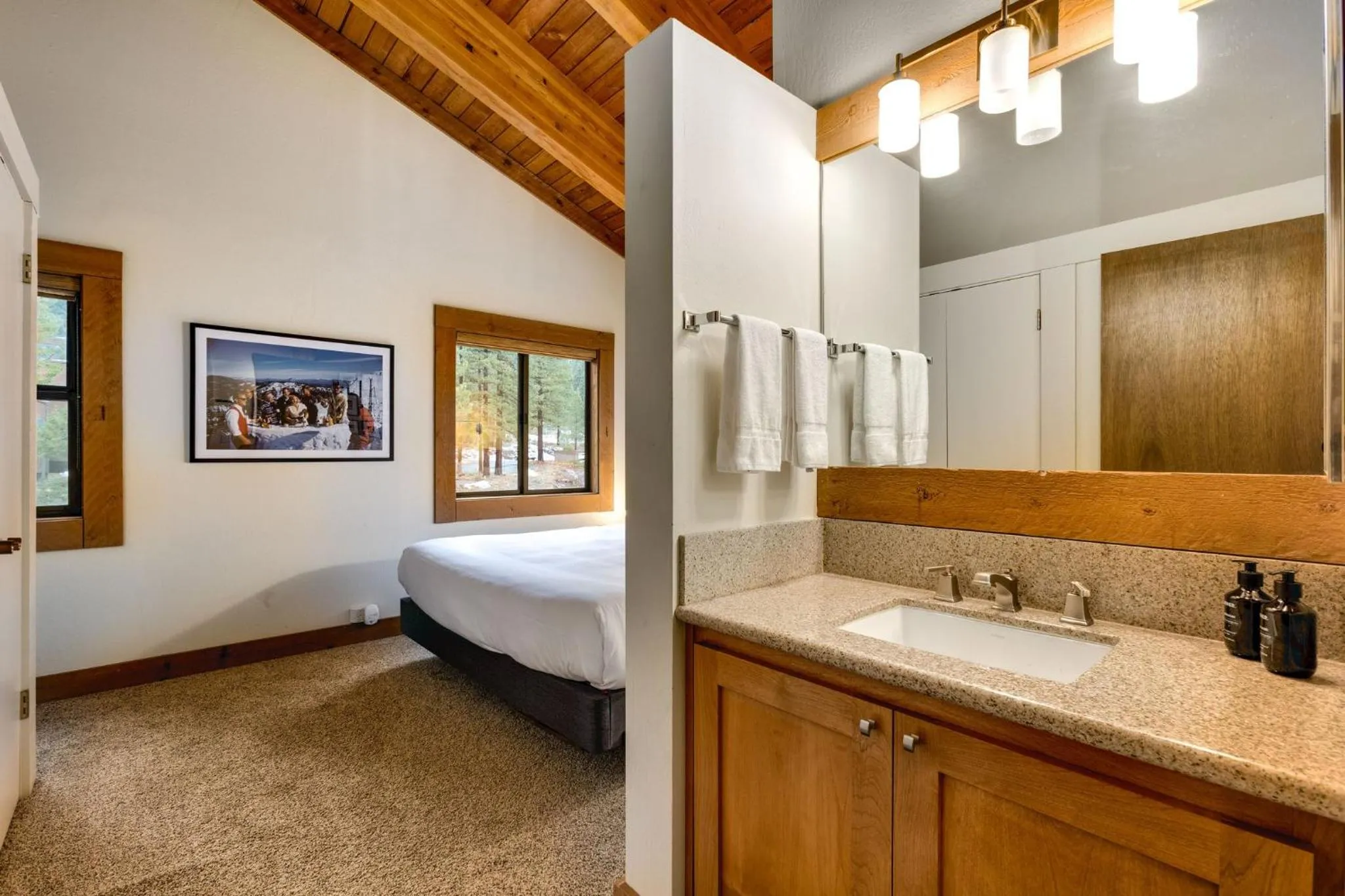 Bedroom, Bed in Northstar Resort by Vail Resorts