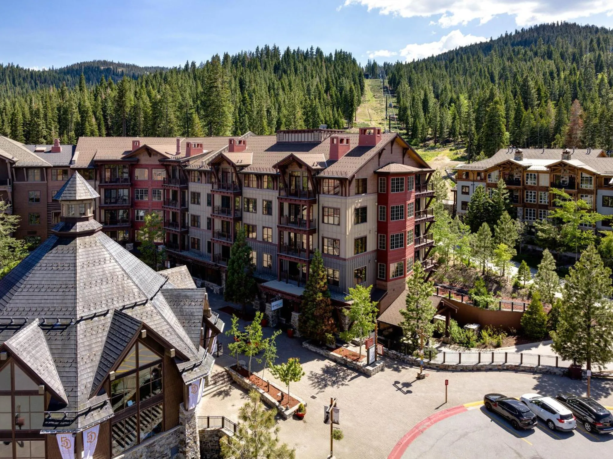 Property building in Northstar Resort by Vail Resorts