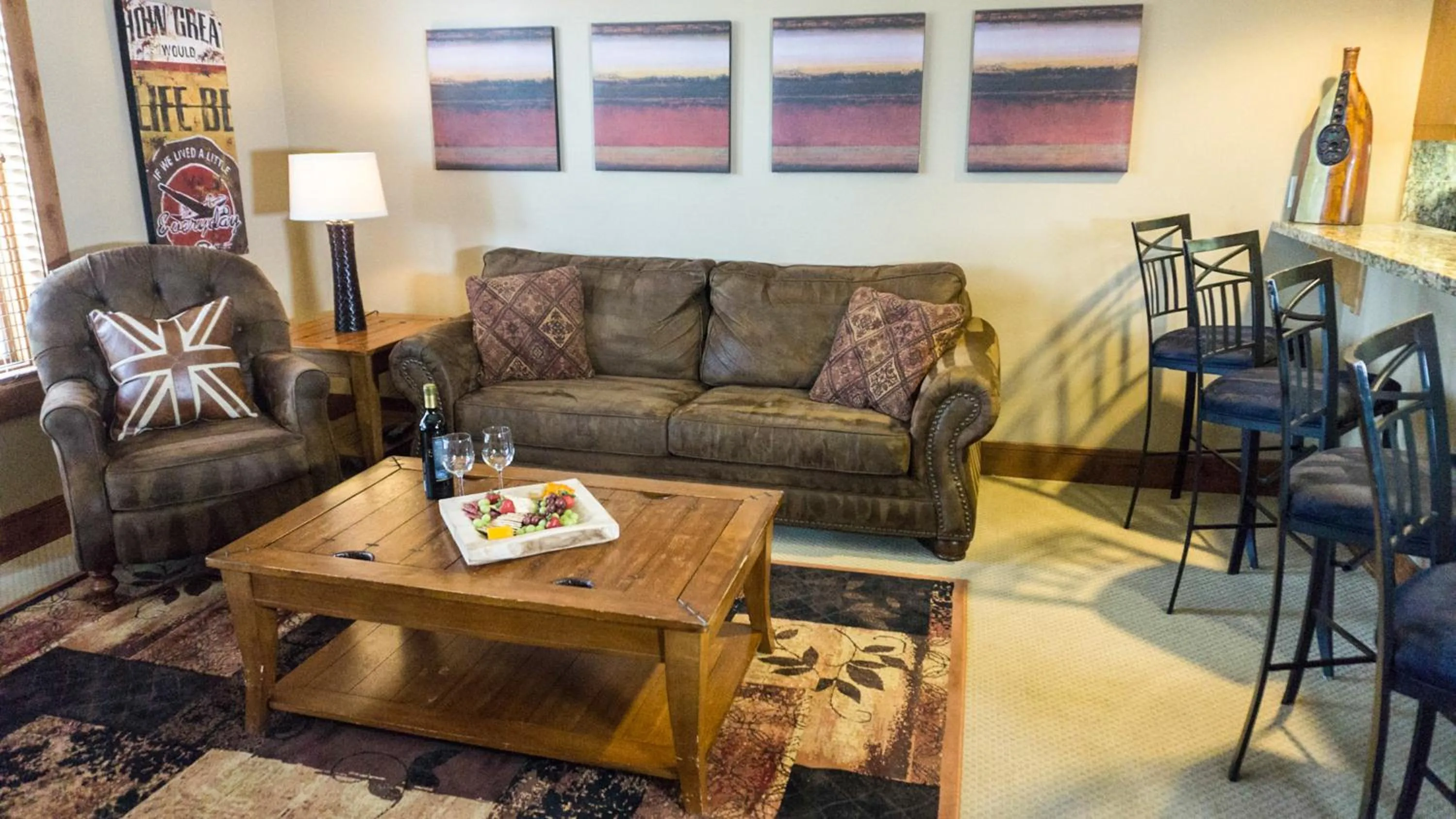 Living room in Northstar Resort by Vail Resorts