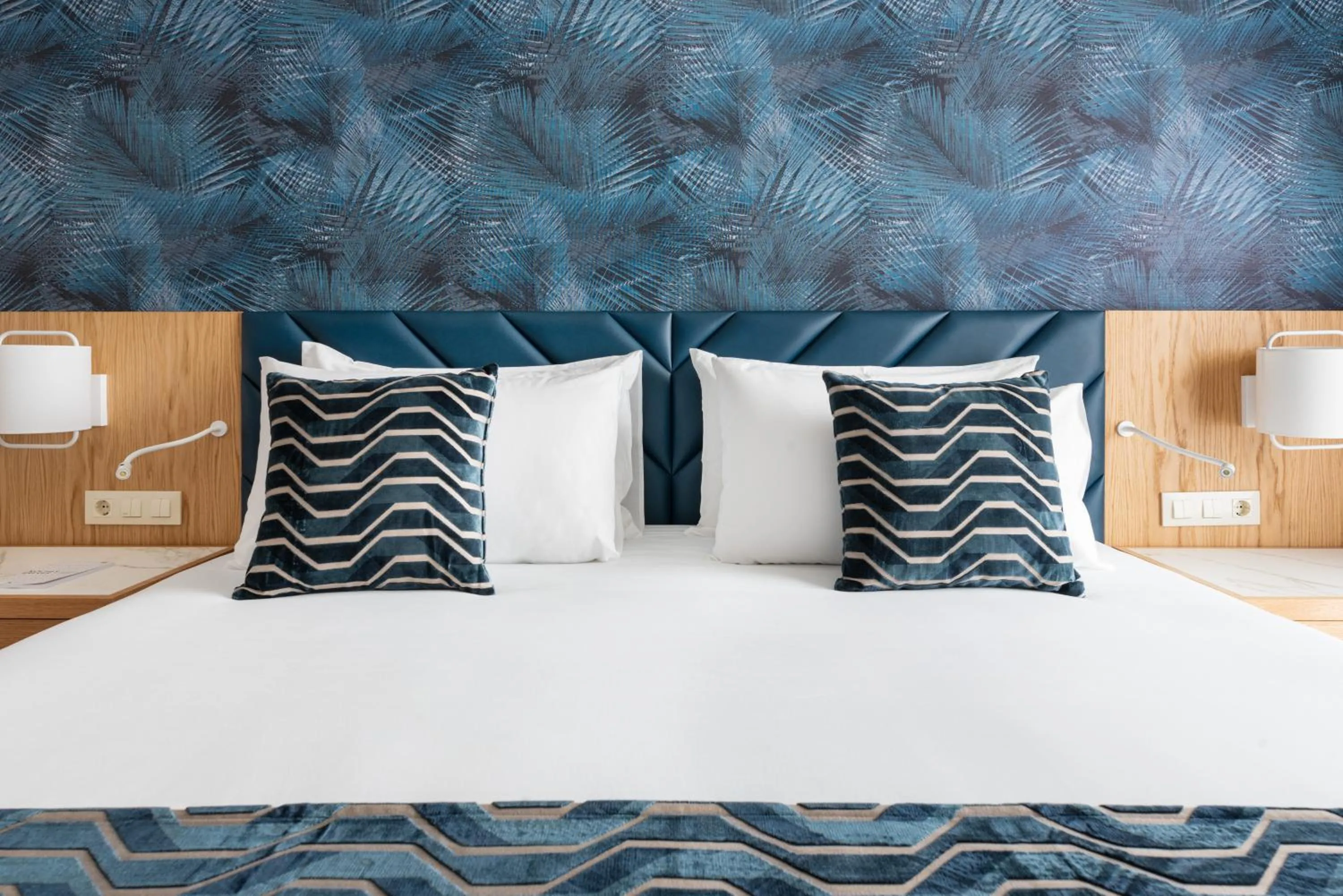 Bed in Eurostars Matosinhos