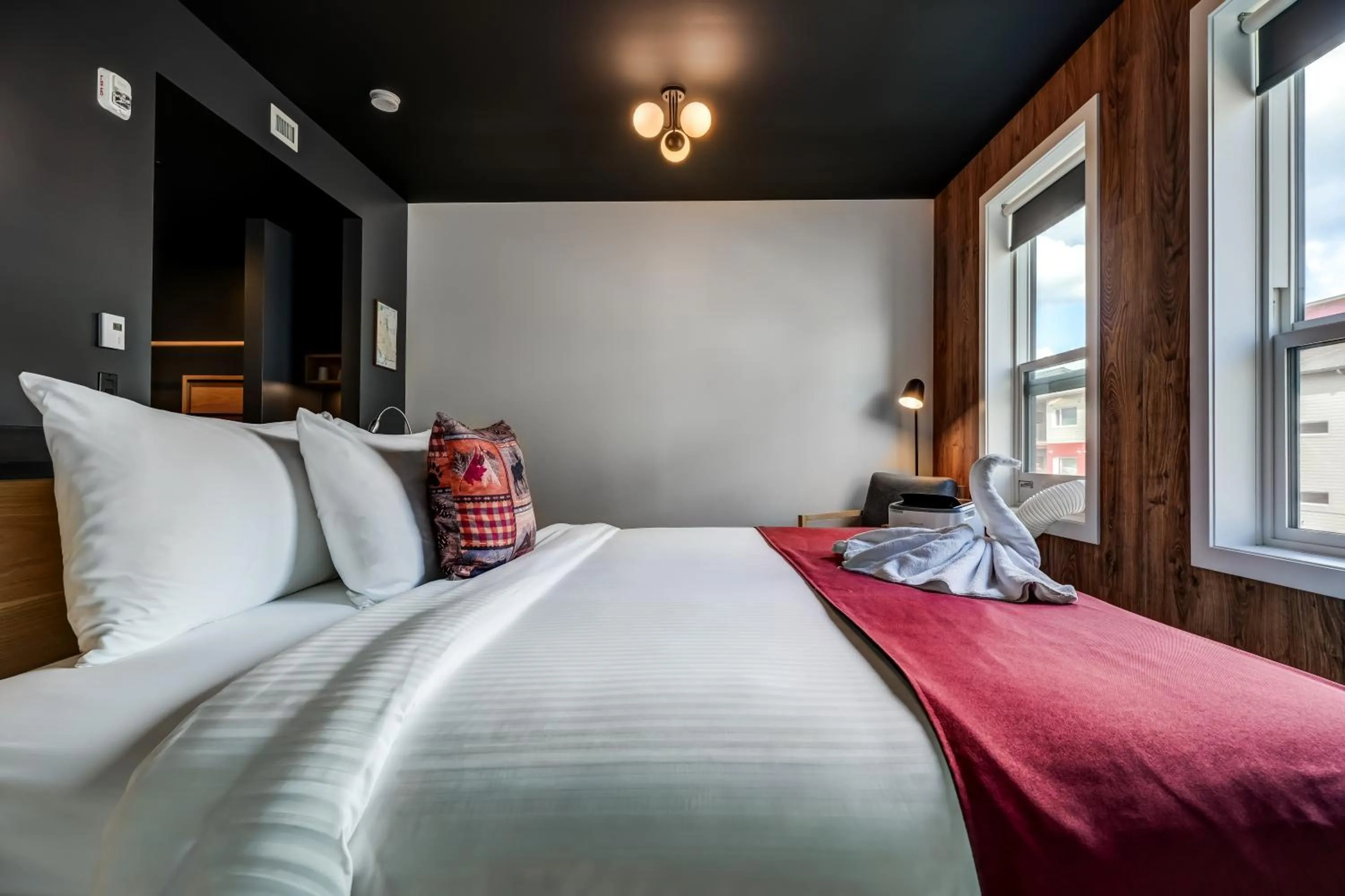 Bed in Raven Inn Whitehorse