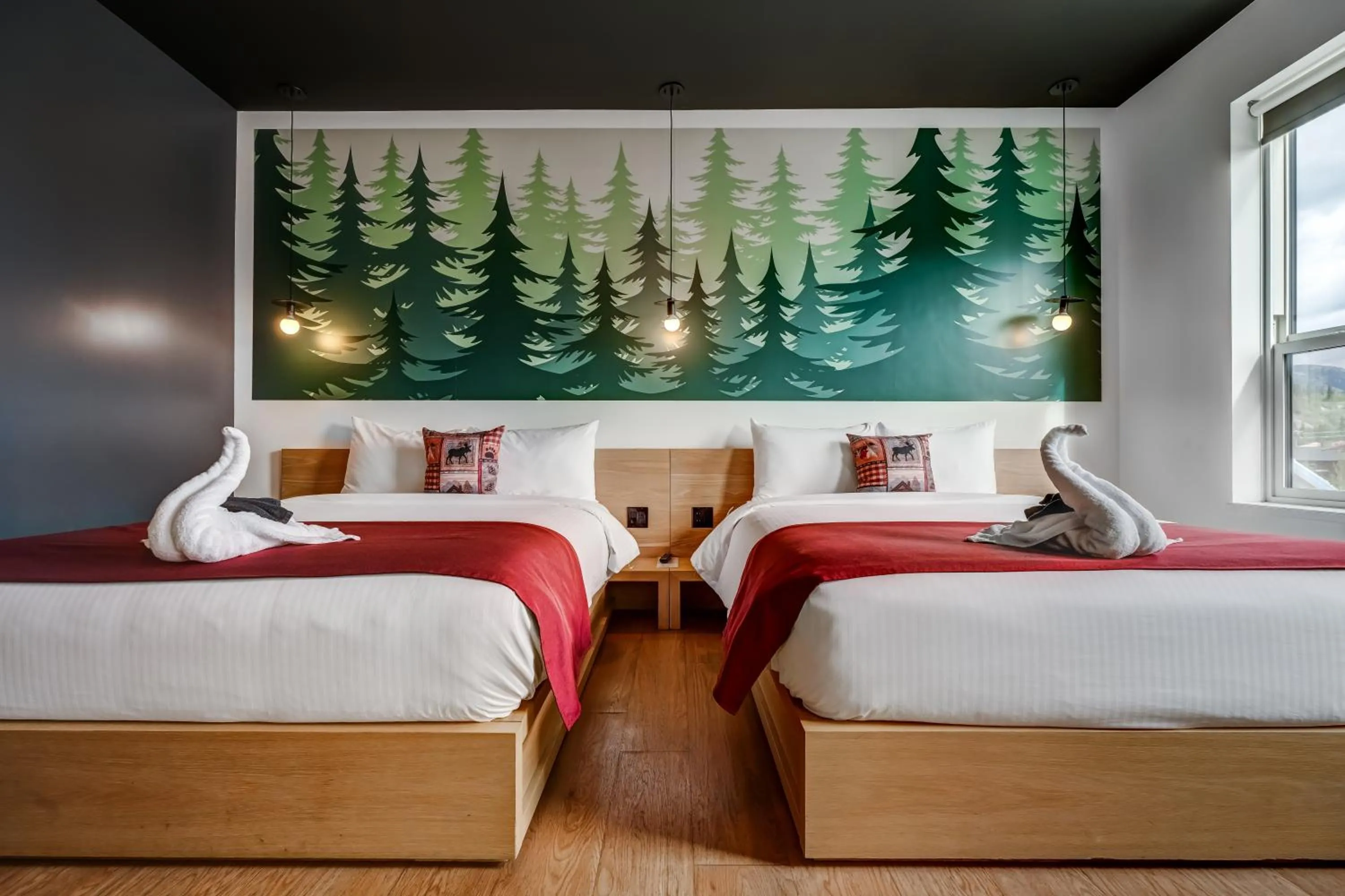 Bed in Raven Inn Whitehorse