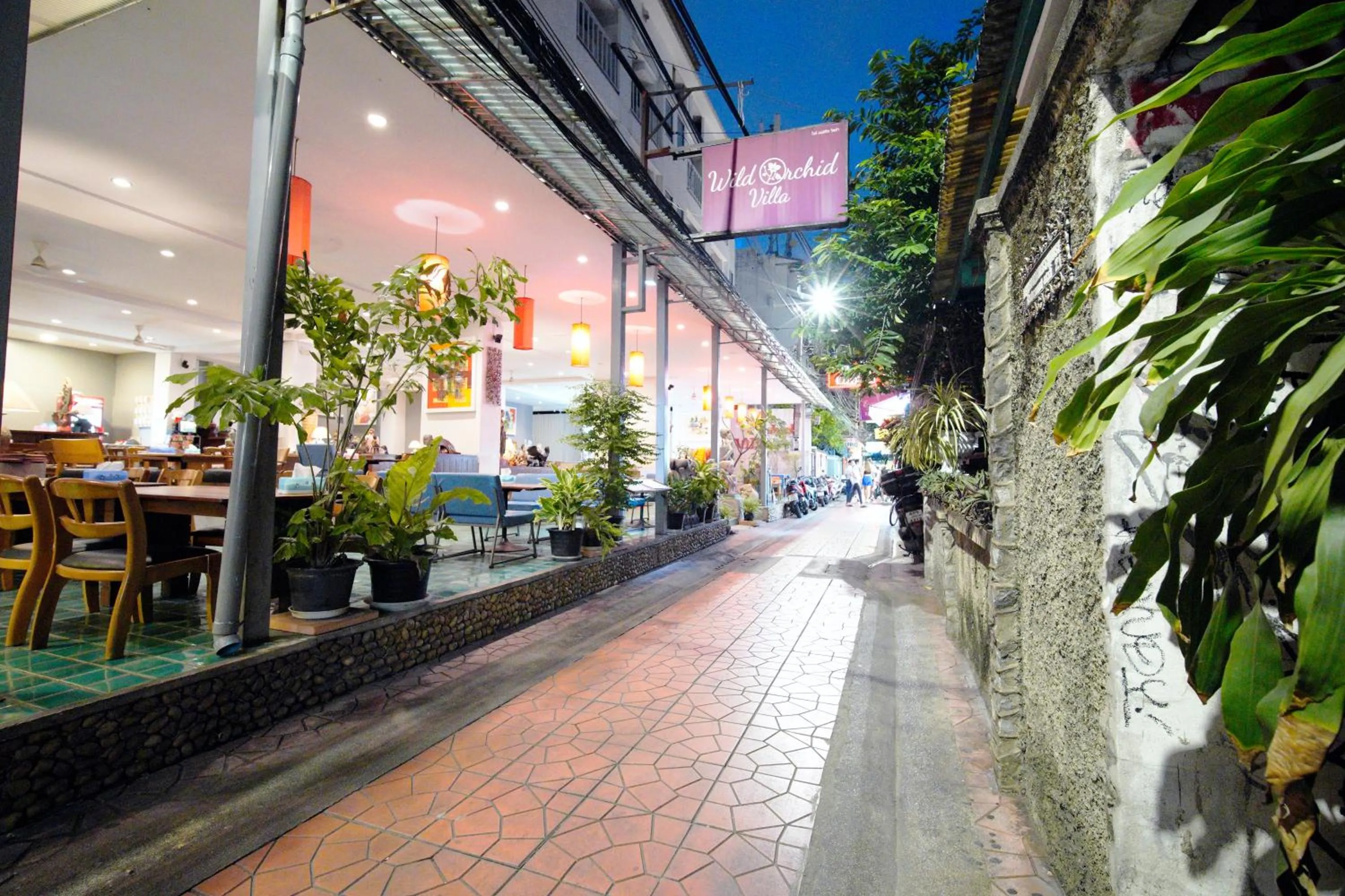 Property building in Wild Orchid Villa Bangkok