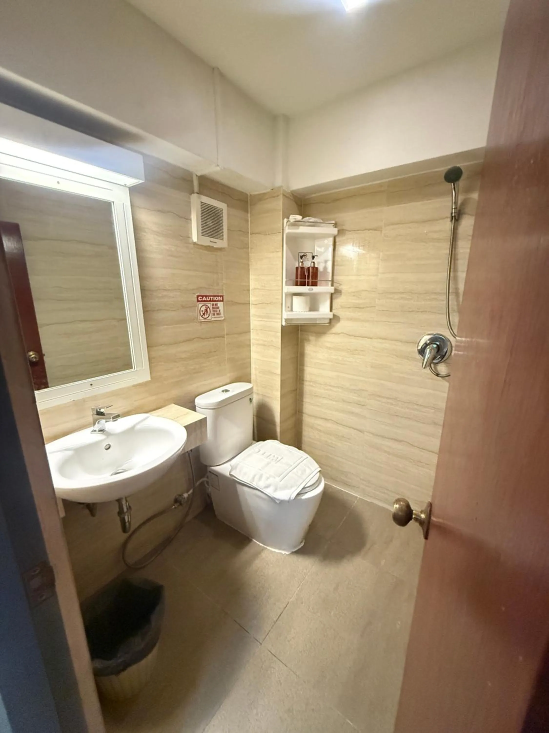 Shower in Wild Orchid Villa Bangkok