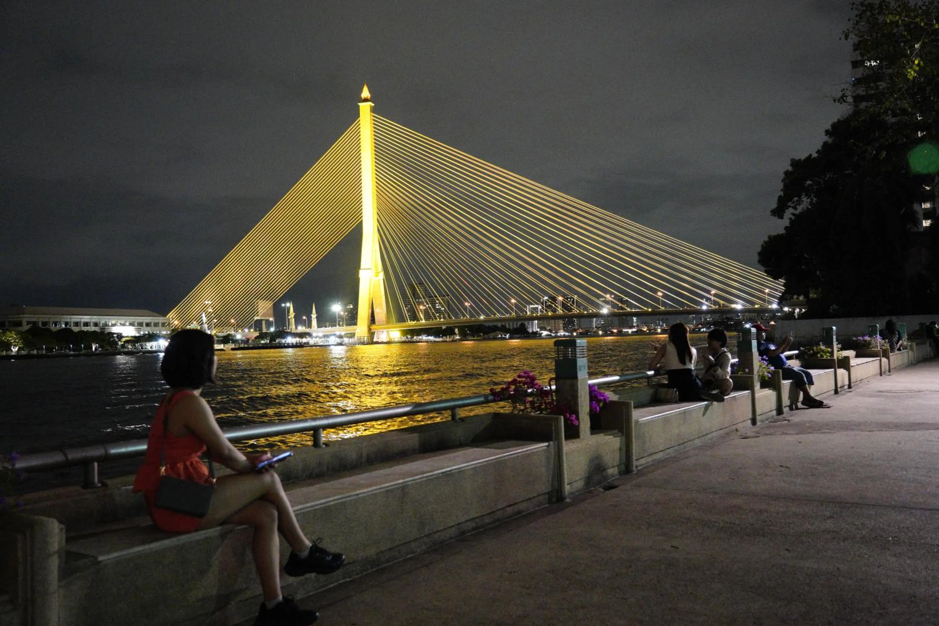 Night in Wild Orchid Villa Bangkok