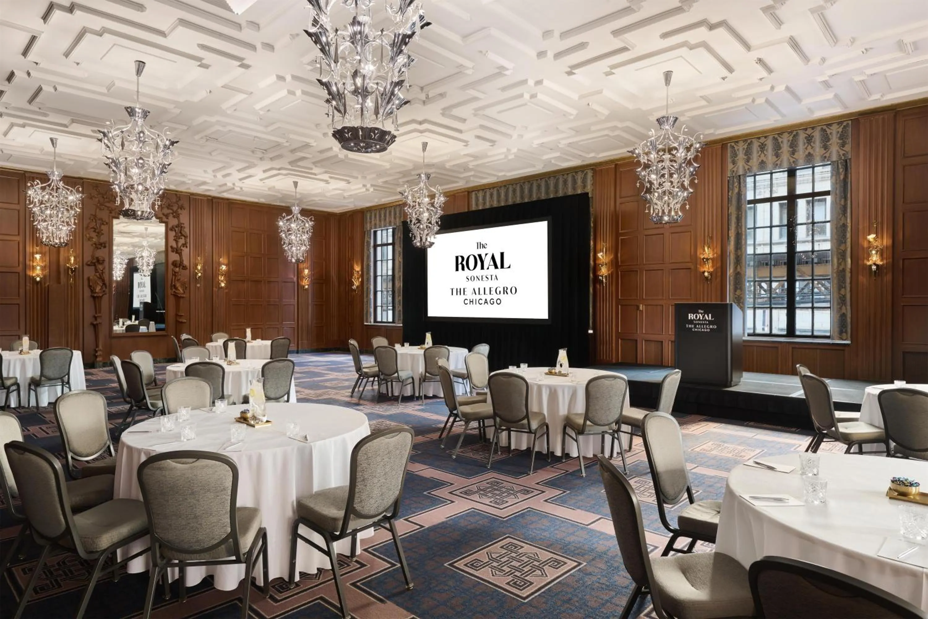 Meeting/conference room in The Allegro Royal Sonesta Hotel Chicago Loop