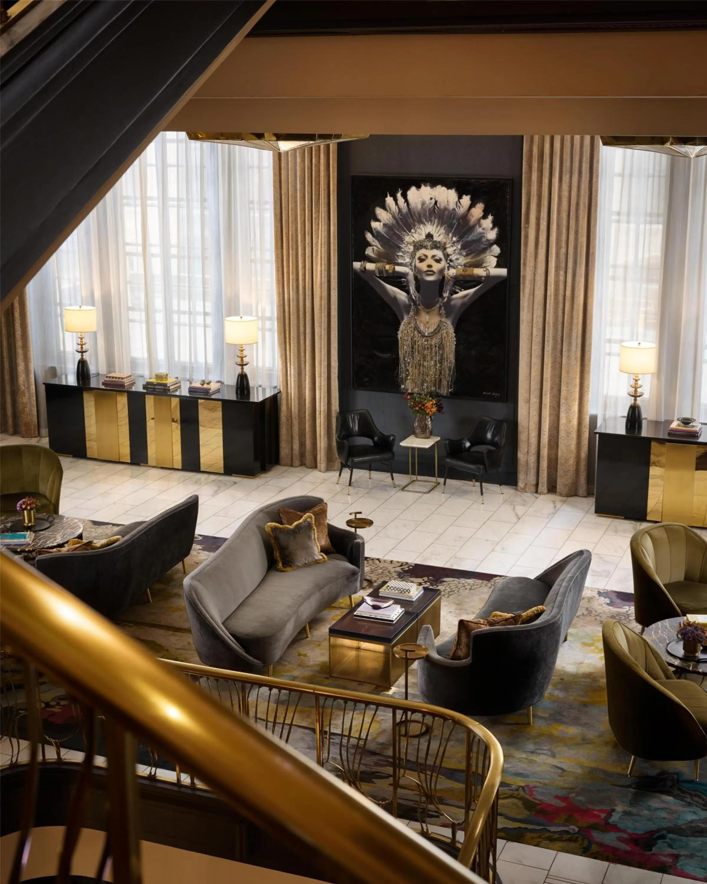 Lobby or reception in The Allegro Royal Sonesta Hotel Chicago Loop