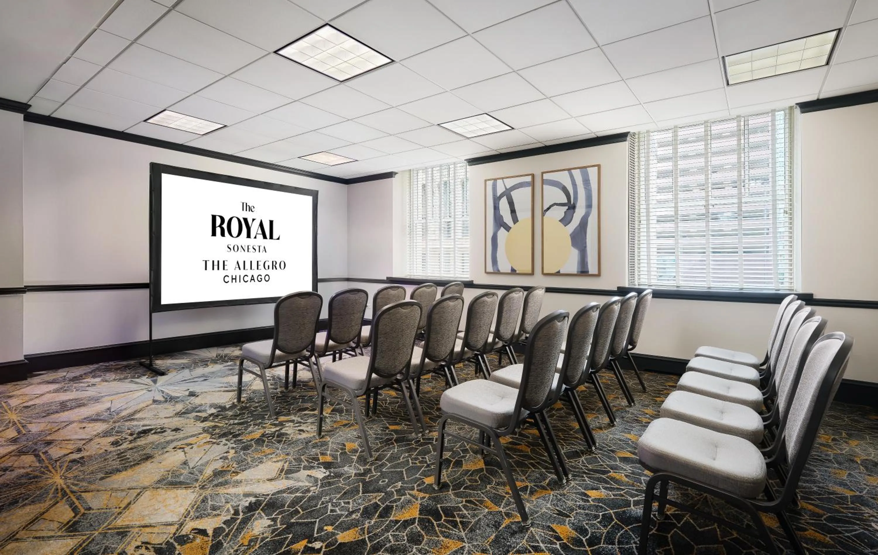 Meeting/conference room in The Allegro Royal Sonesta Hotel Chicago Loop