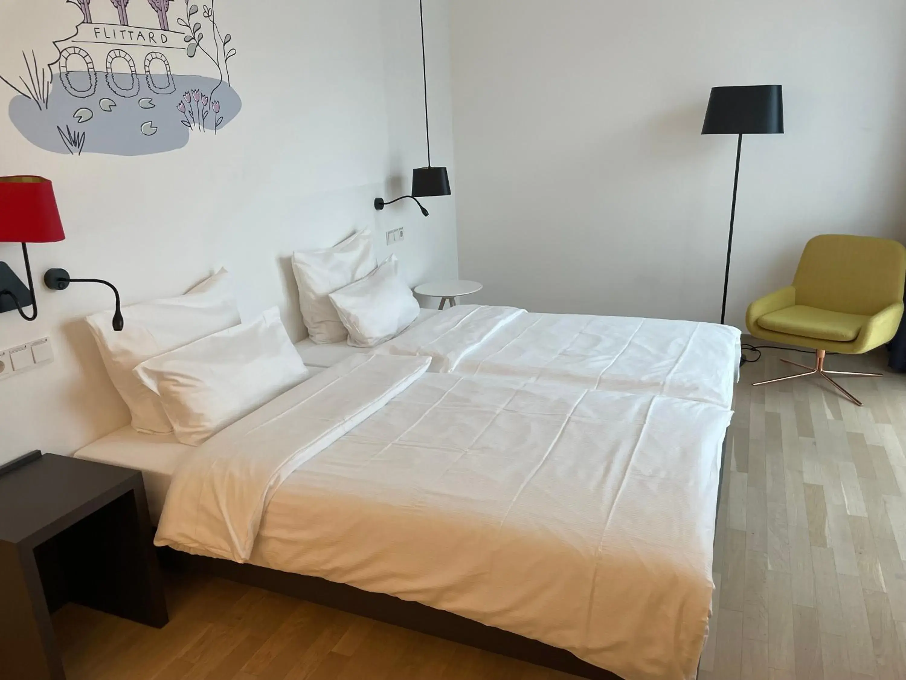 Twin Room in Hotel im LESKANPark Twin Room in Hotel im LESKANPark