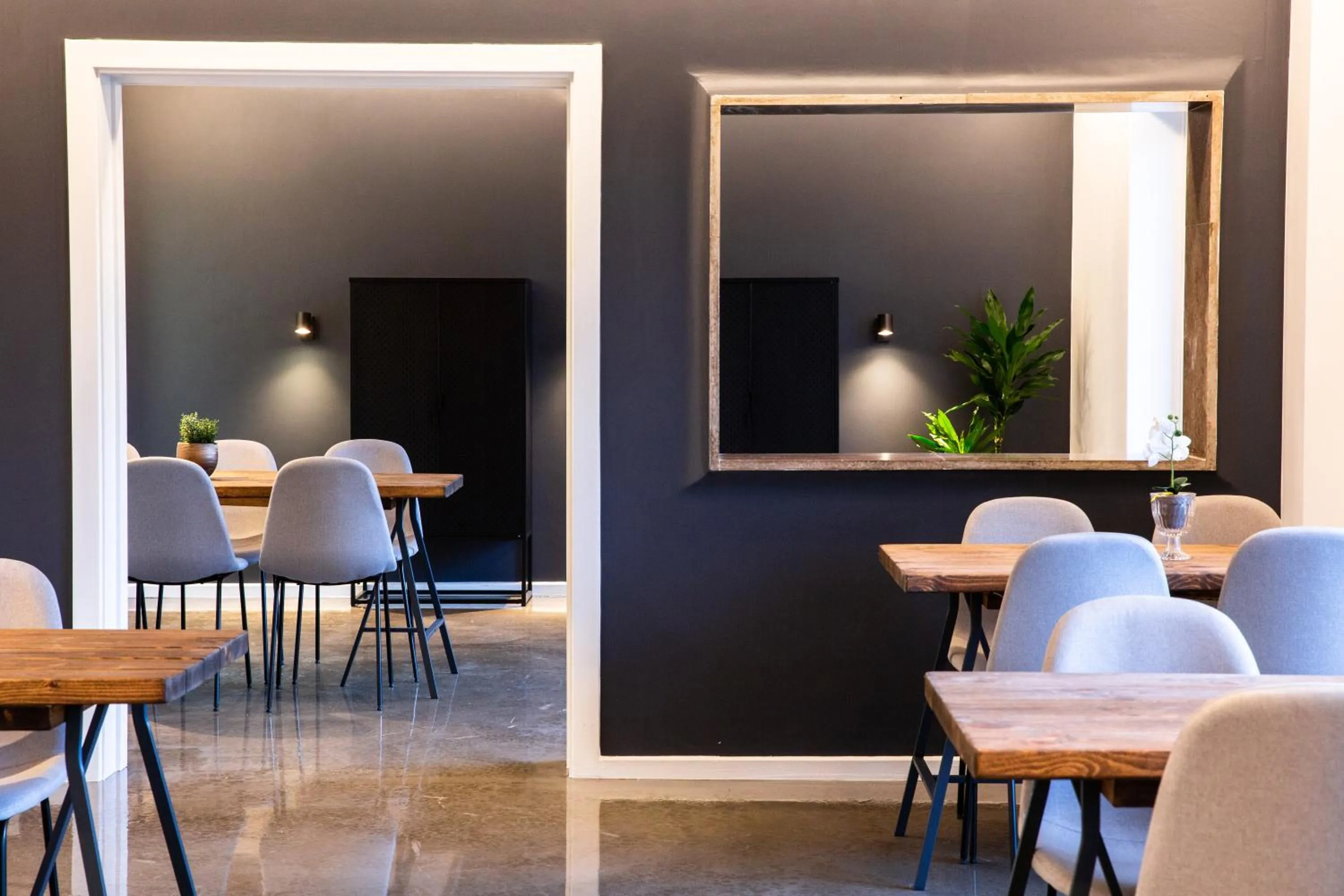 Kitchen or kitchenette in Hotel-B