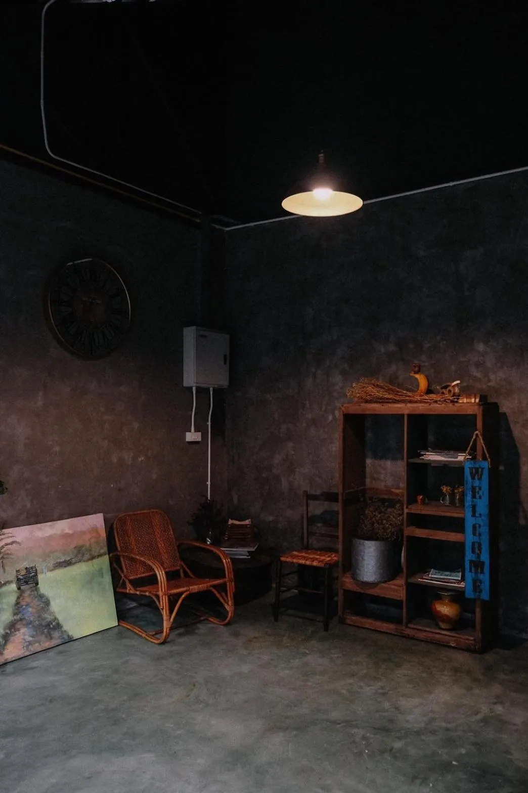 Living room in Baannokhook Home&Cafe