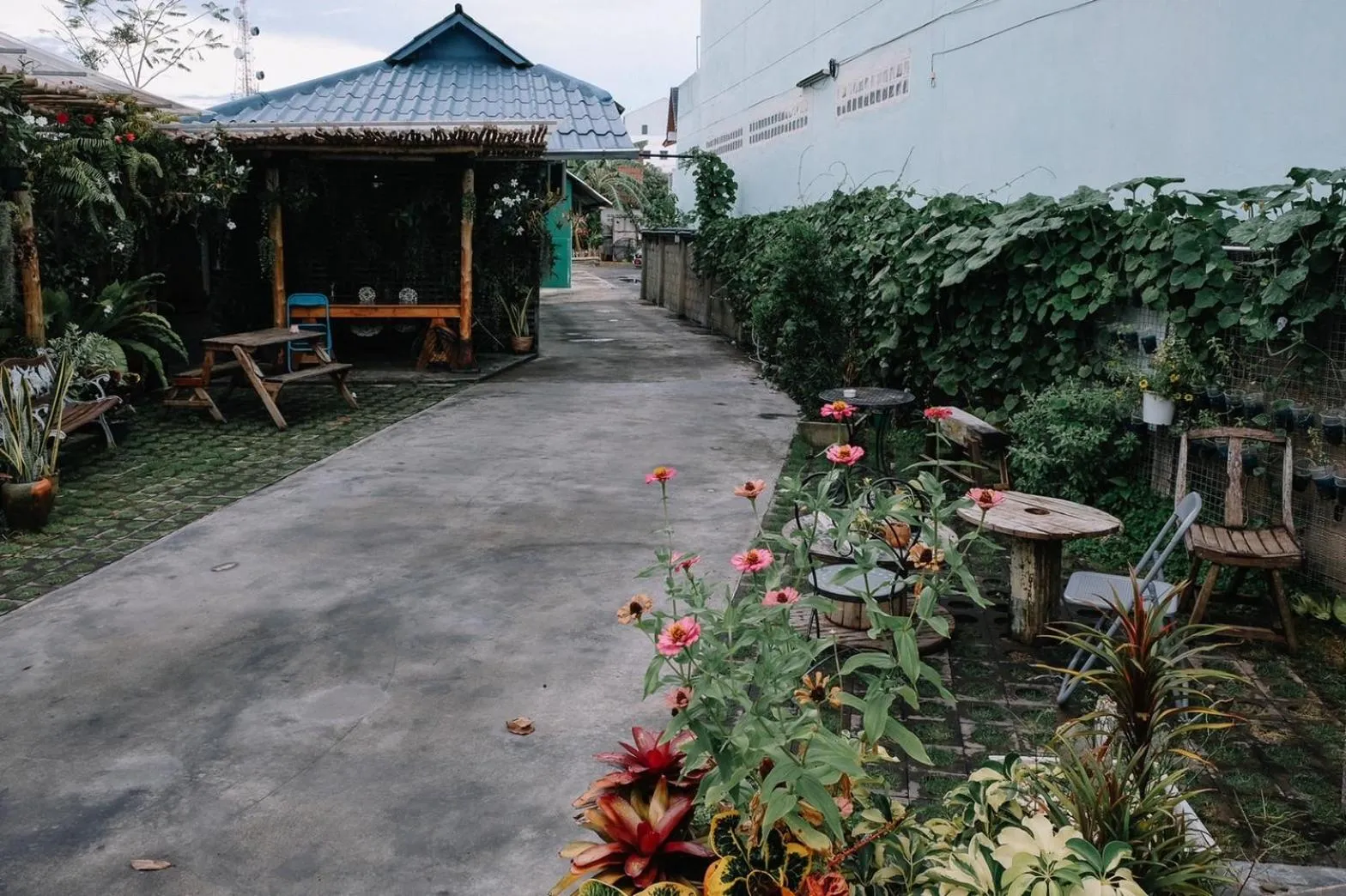 Garden in Baannokhook Home&Cafe