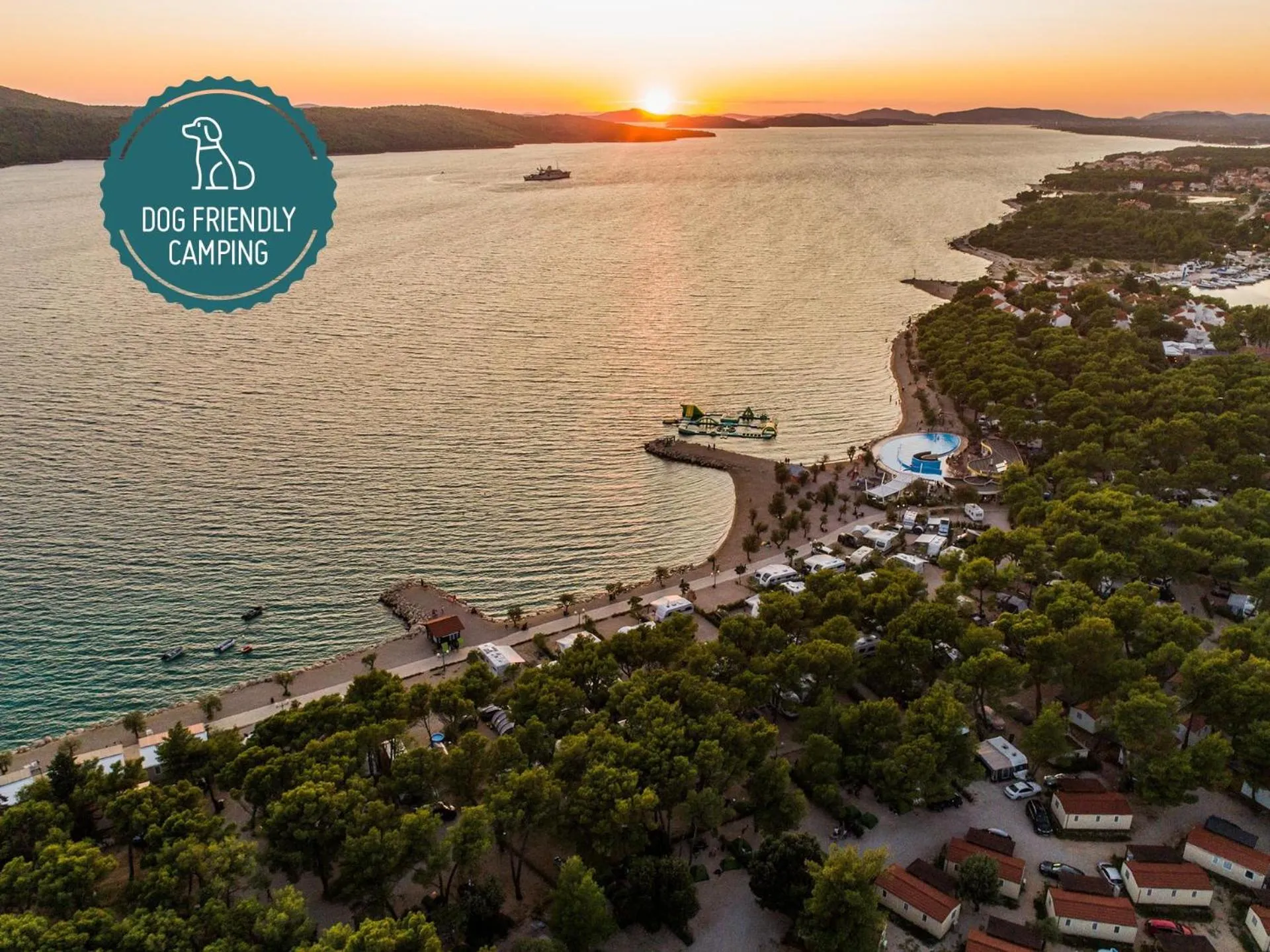 Neighbourhood in Amadria Park Camping Sibenik Mobile Homes