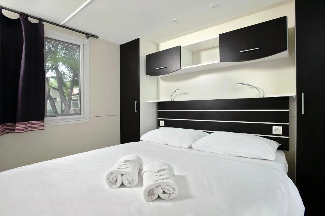 Bed in Amadria Park Camping Sibenik Mobile Homes