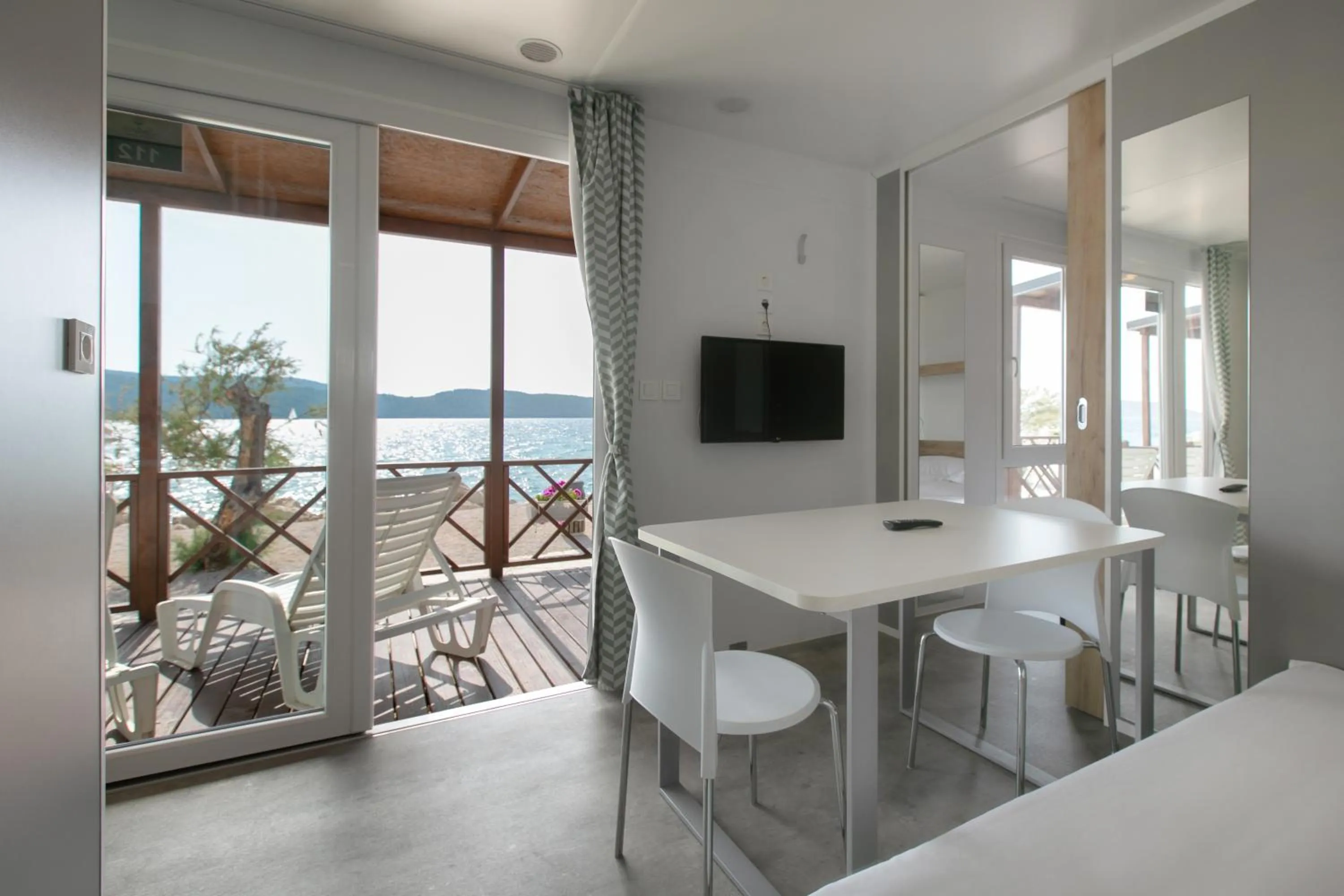 Sea view in Amadria Park Camping Sibenik Mobile Homes