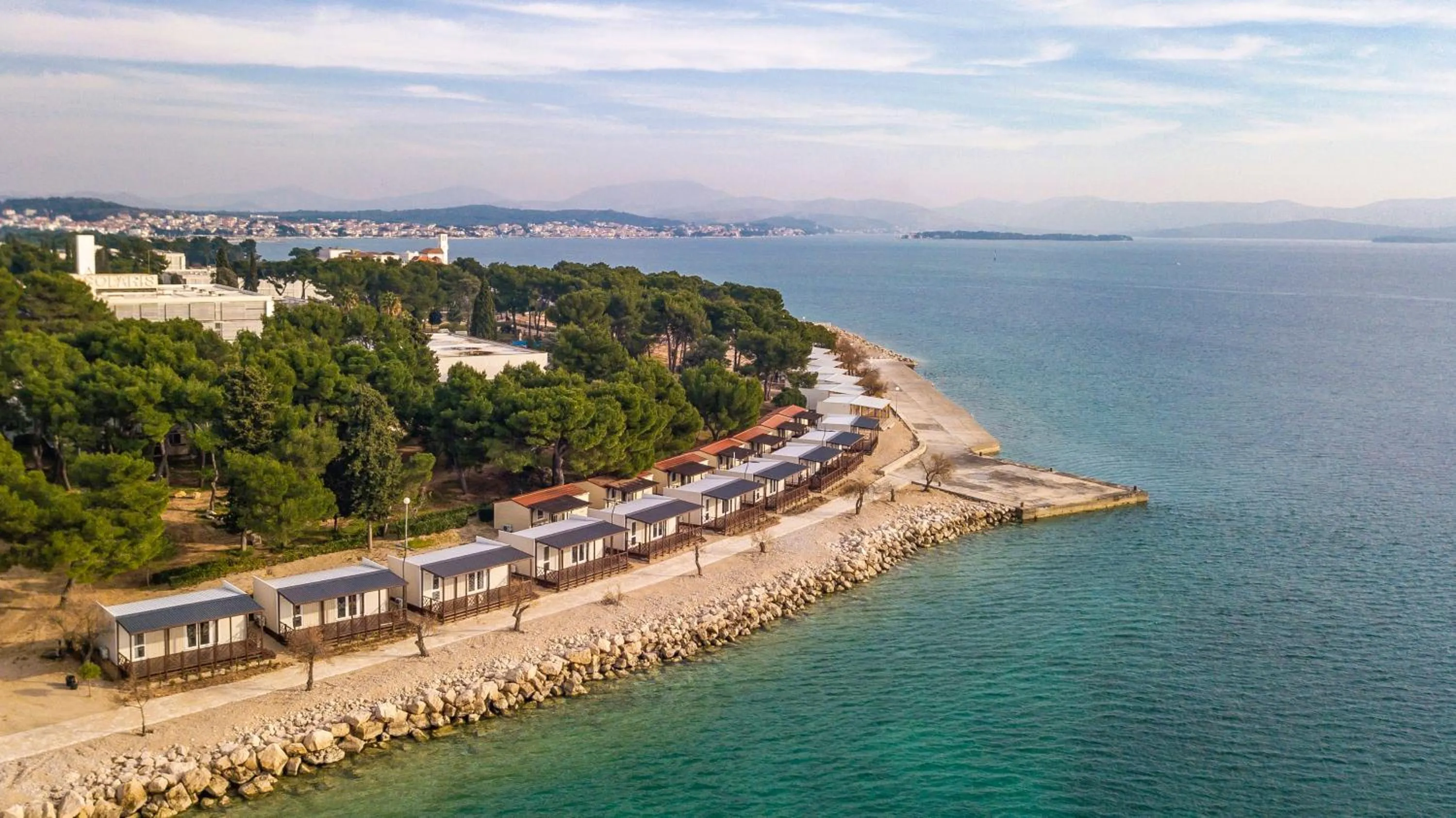 Sea view, Bird's-eye View in Amadria Park Camping Sibenik Mobile Homes