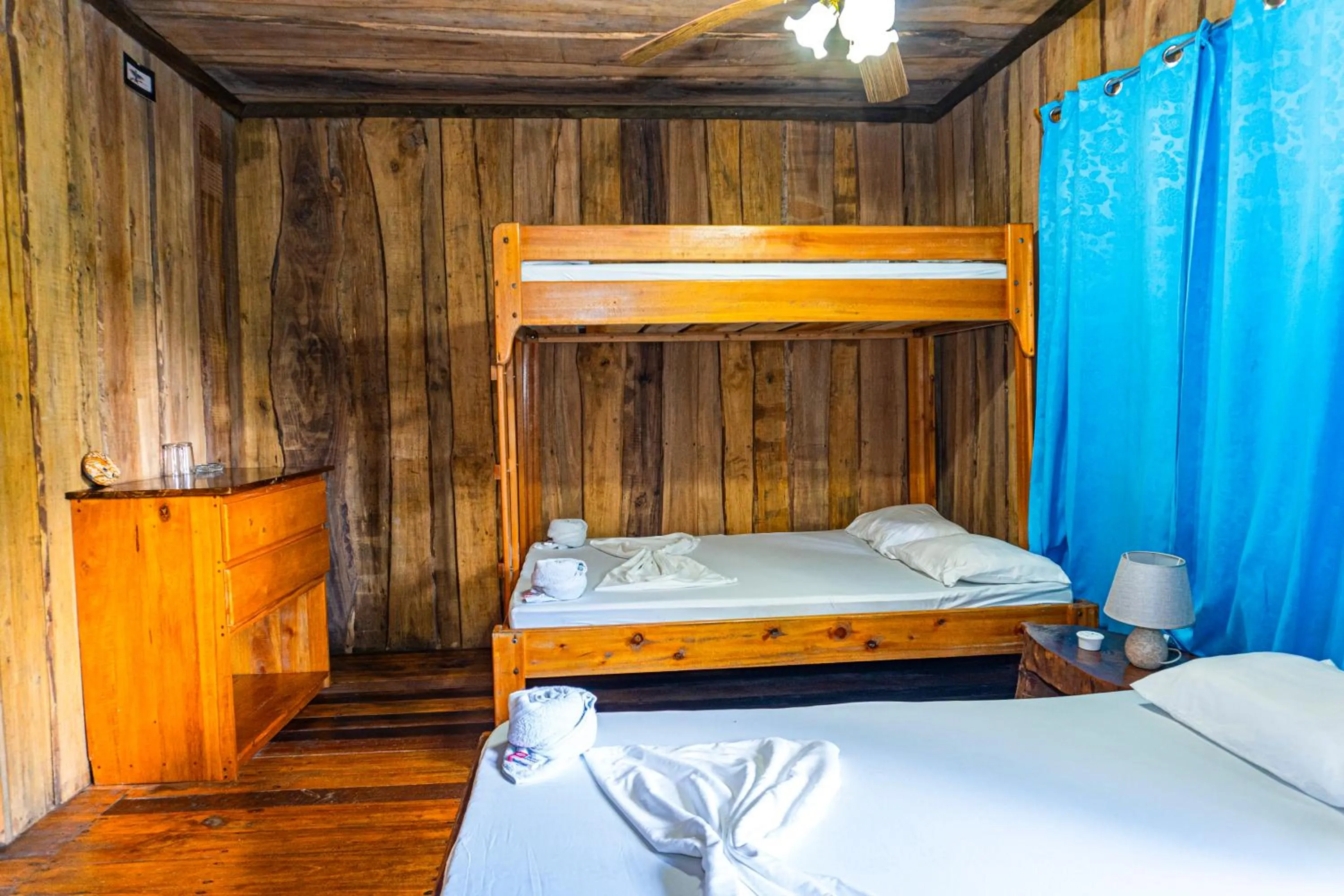 Bed in Citronela Lodge Corcovado