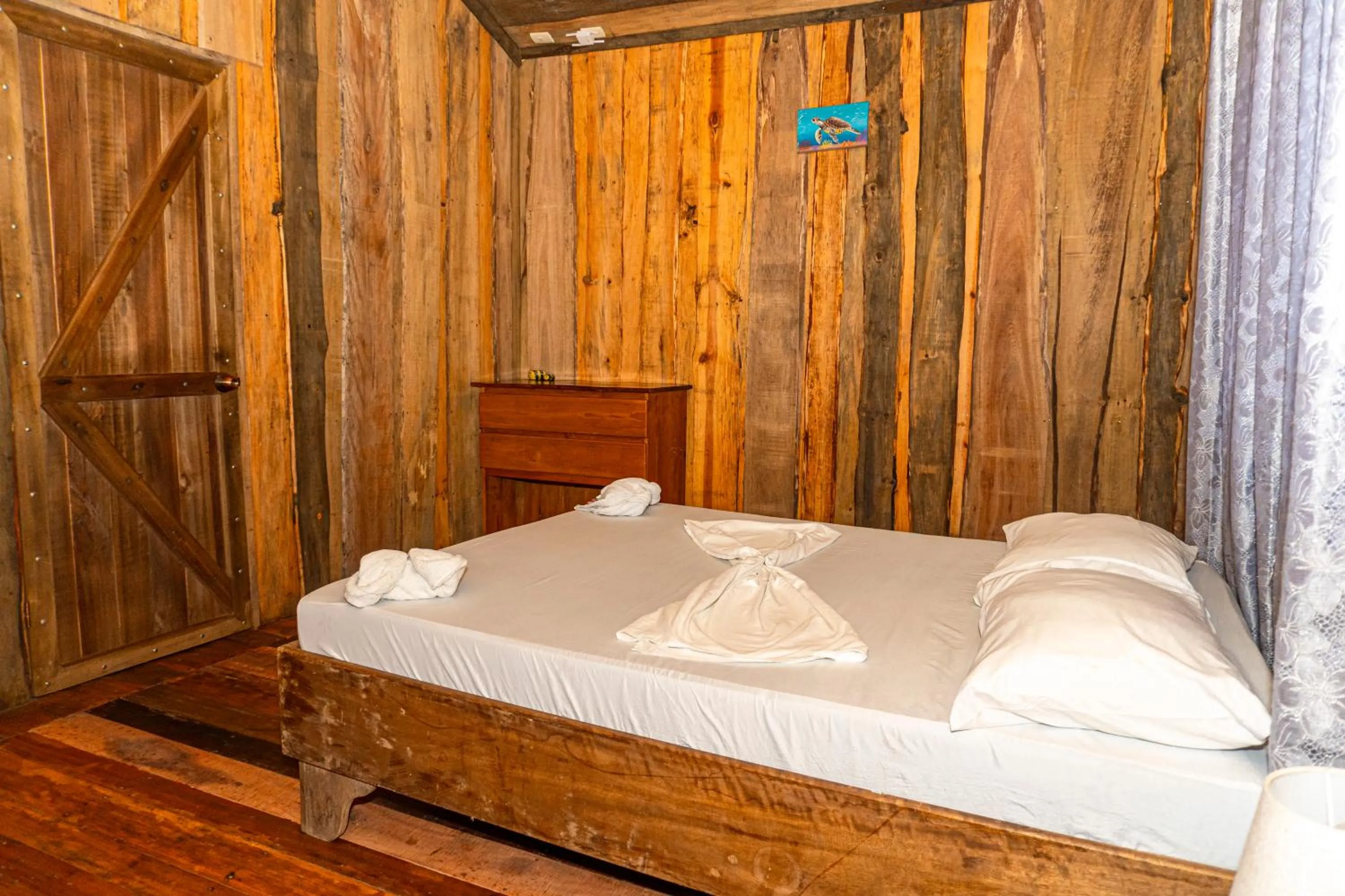 Bed in Citronela Lodge Corcovado