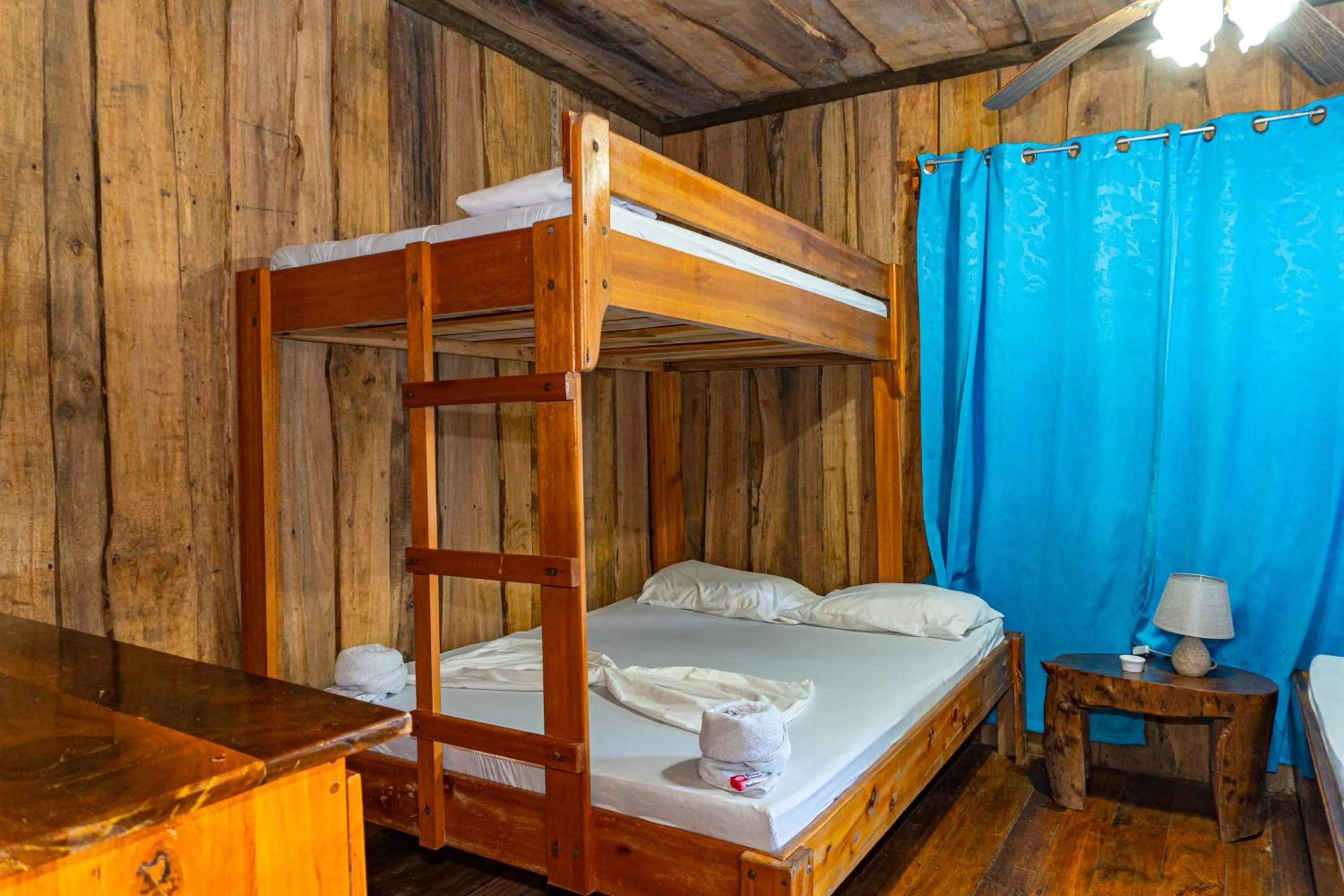 Bed in Citronela Lodge Corcovado