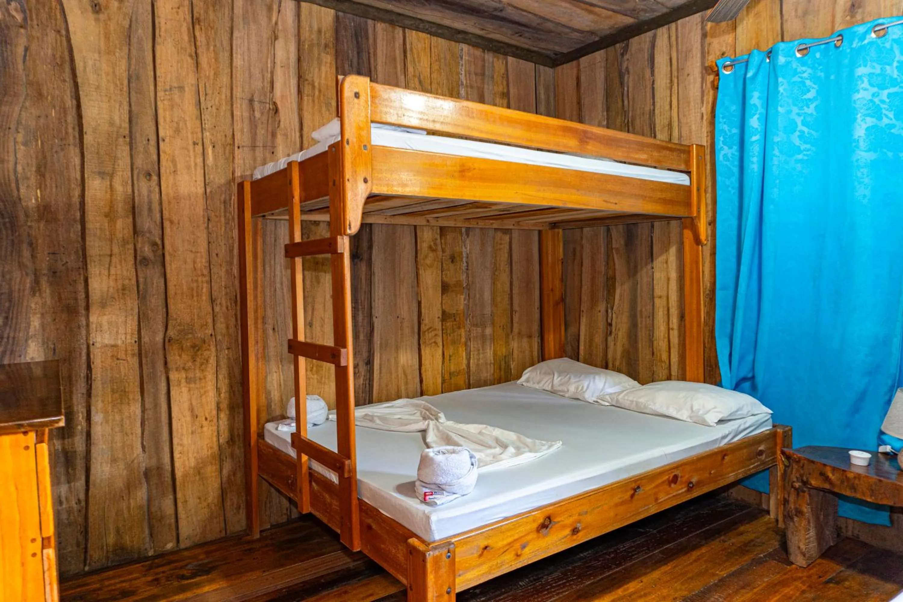 Bed in Citronela Lodge Corcovado