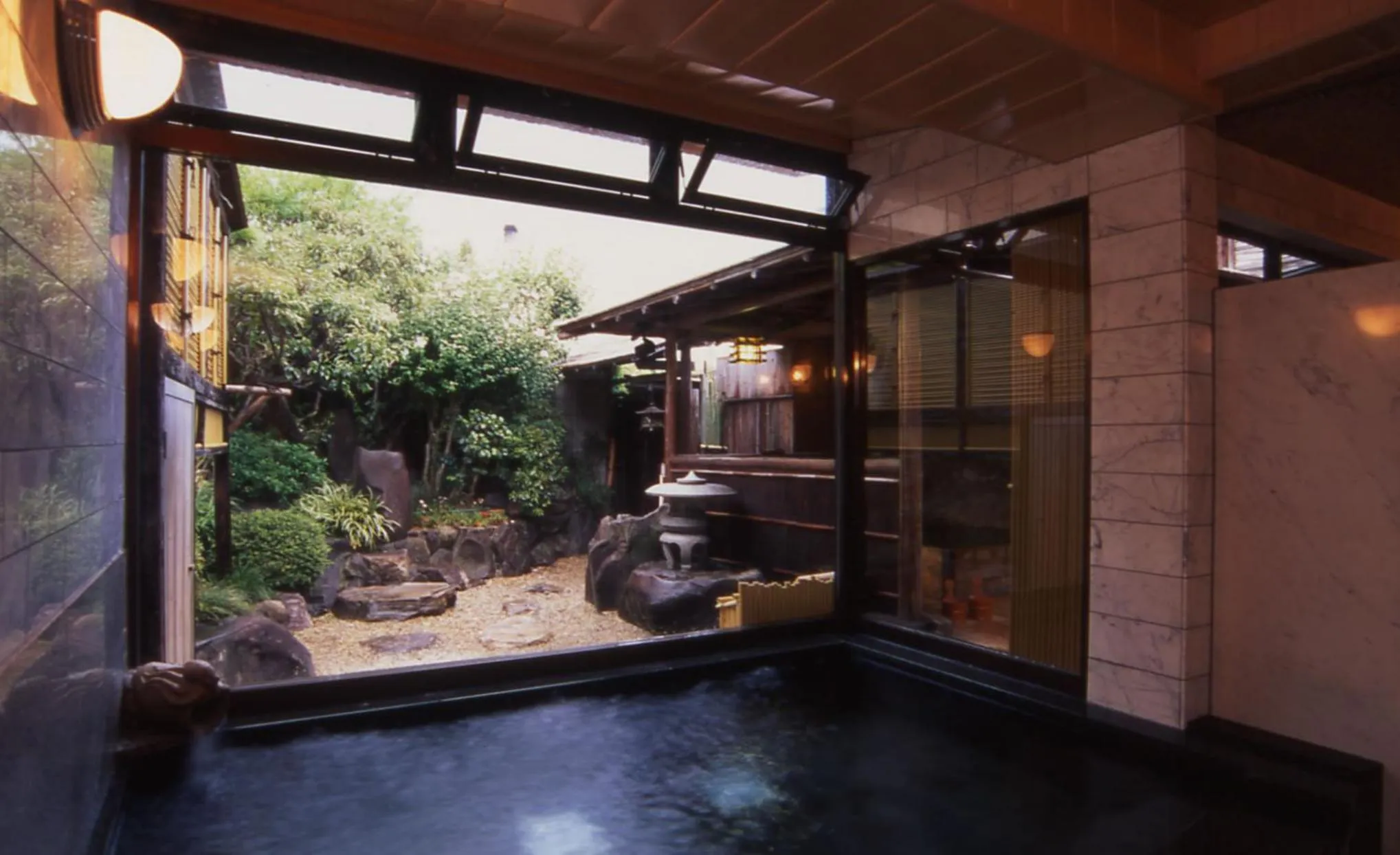 Hot Spring Bath in Hitomaru Kadan