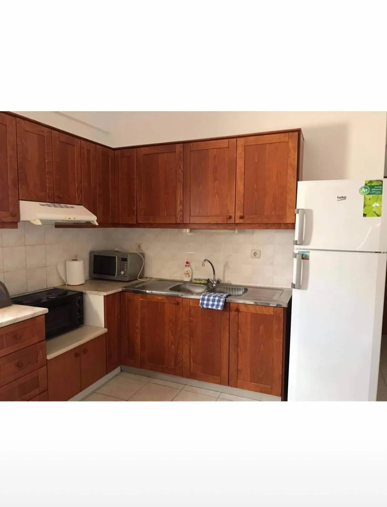 Kitchen or kitchenette in Heaven Studios & Apartments