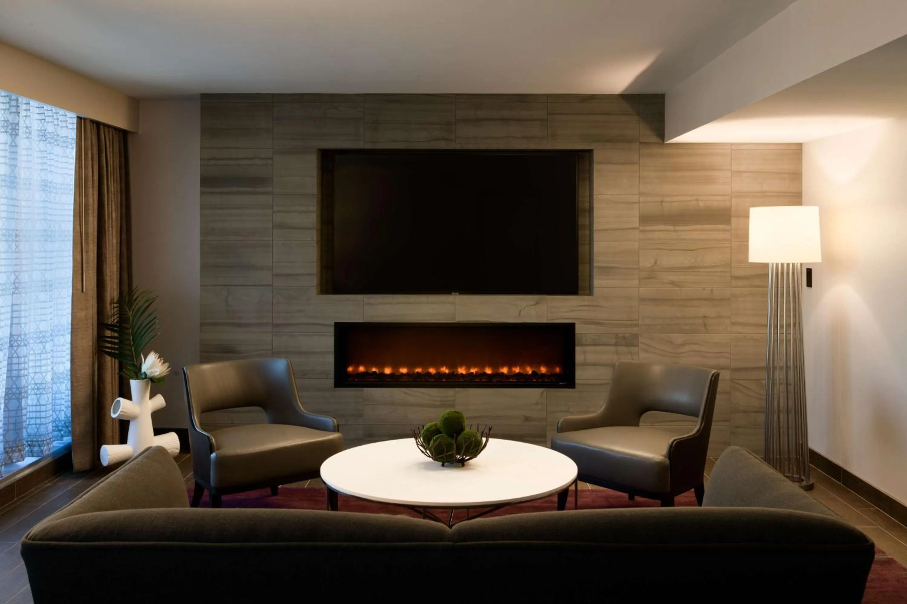 Living room in Hilton Washington DC National Mall The Wharf