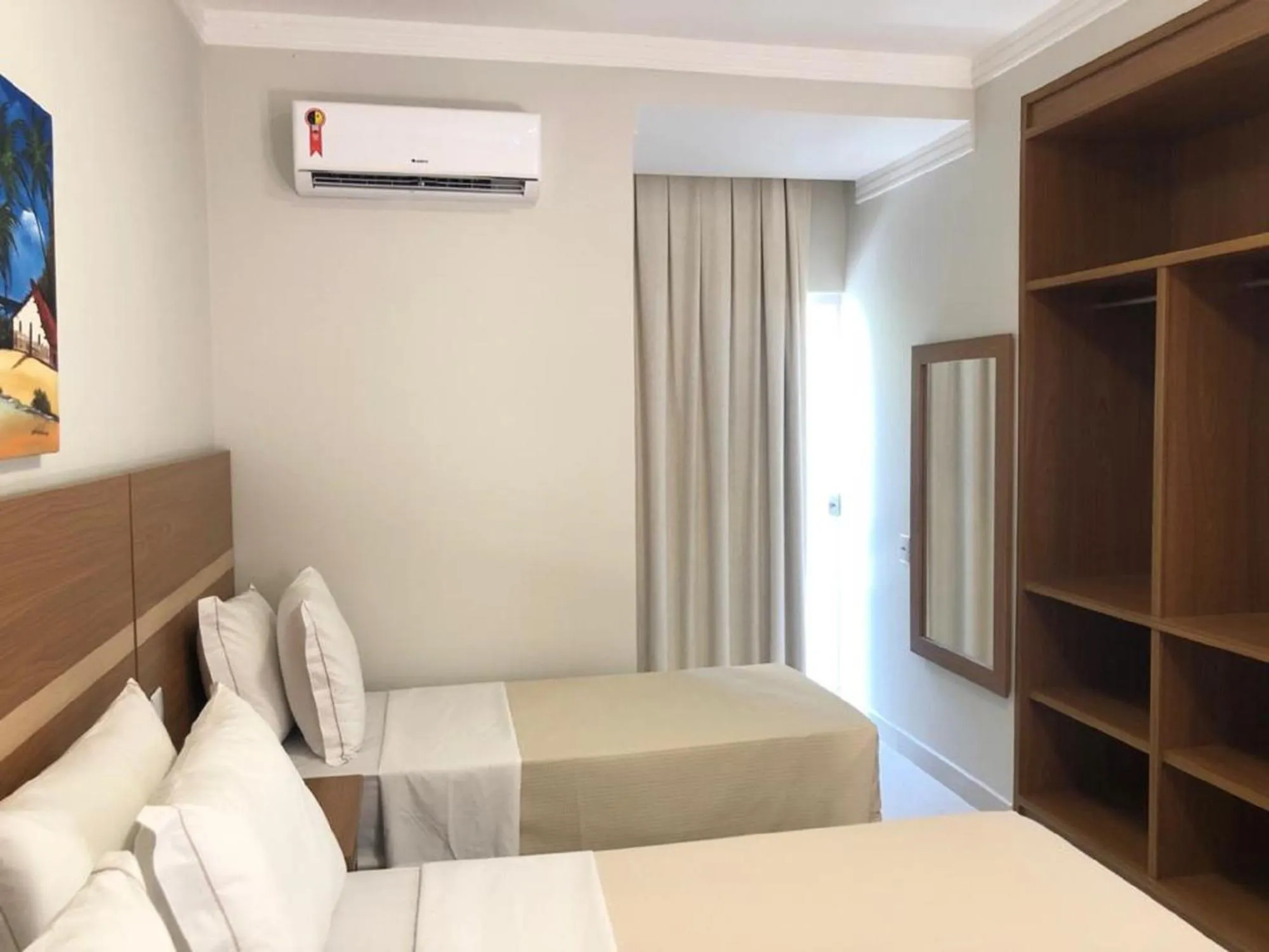 Patio, Bed in Orquídeas Praia Hotel