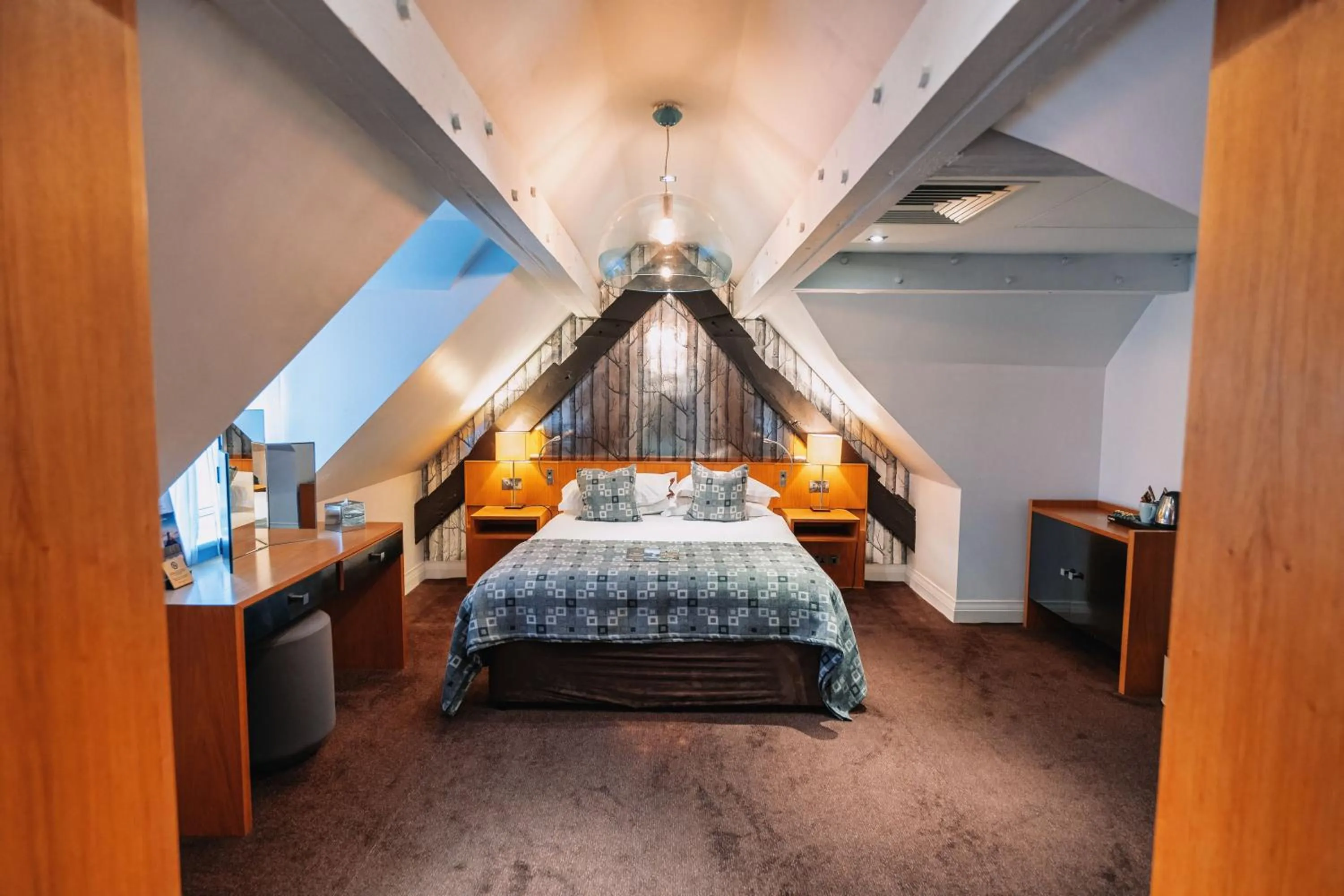 Bedroom, Bed in The Bull and Townhouse, Beaumaris- The Inn Collection Group