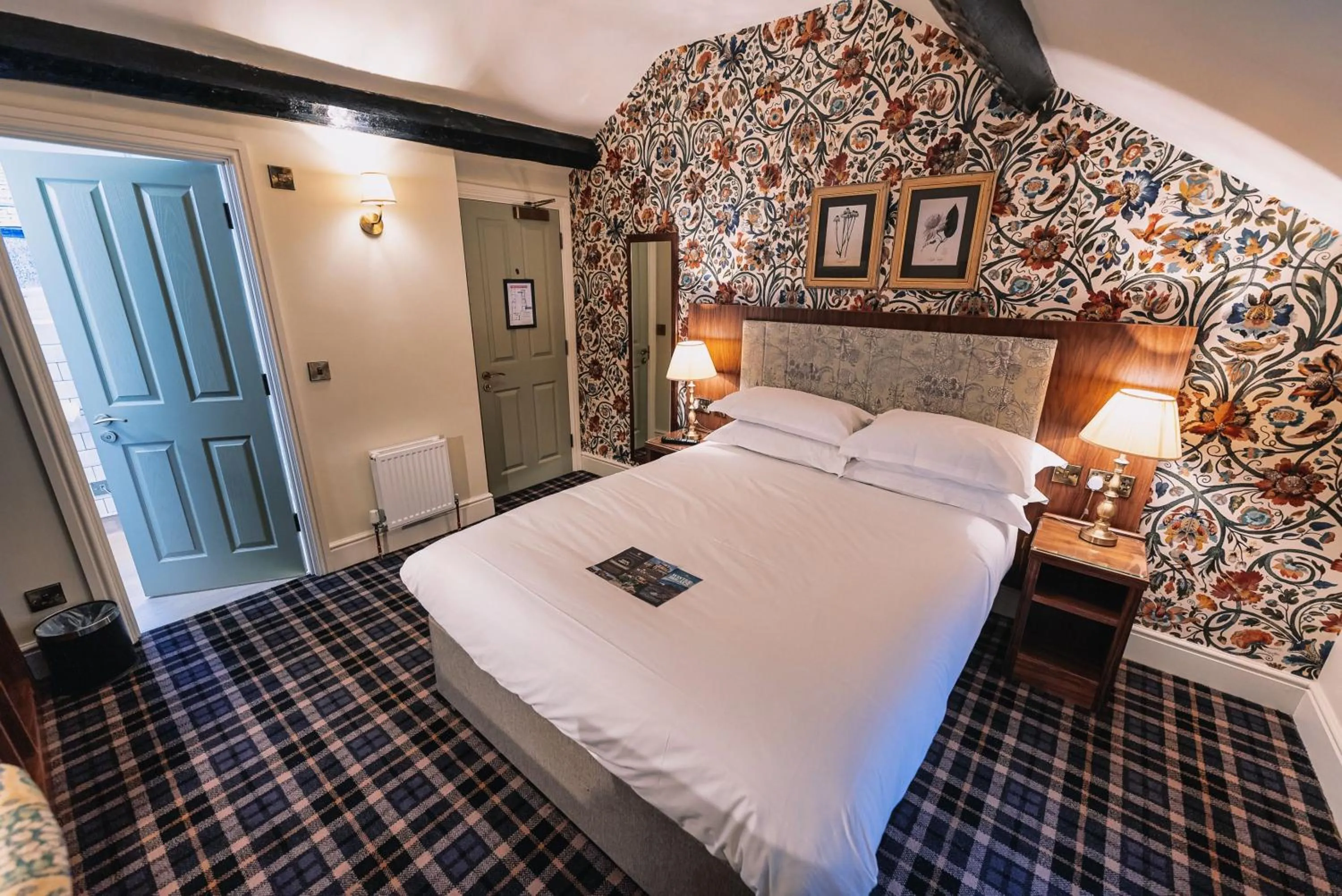 Bedroom, Bed in The Bull and Townhouse, Beaumaris- The Inn Collection Group