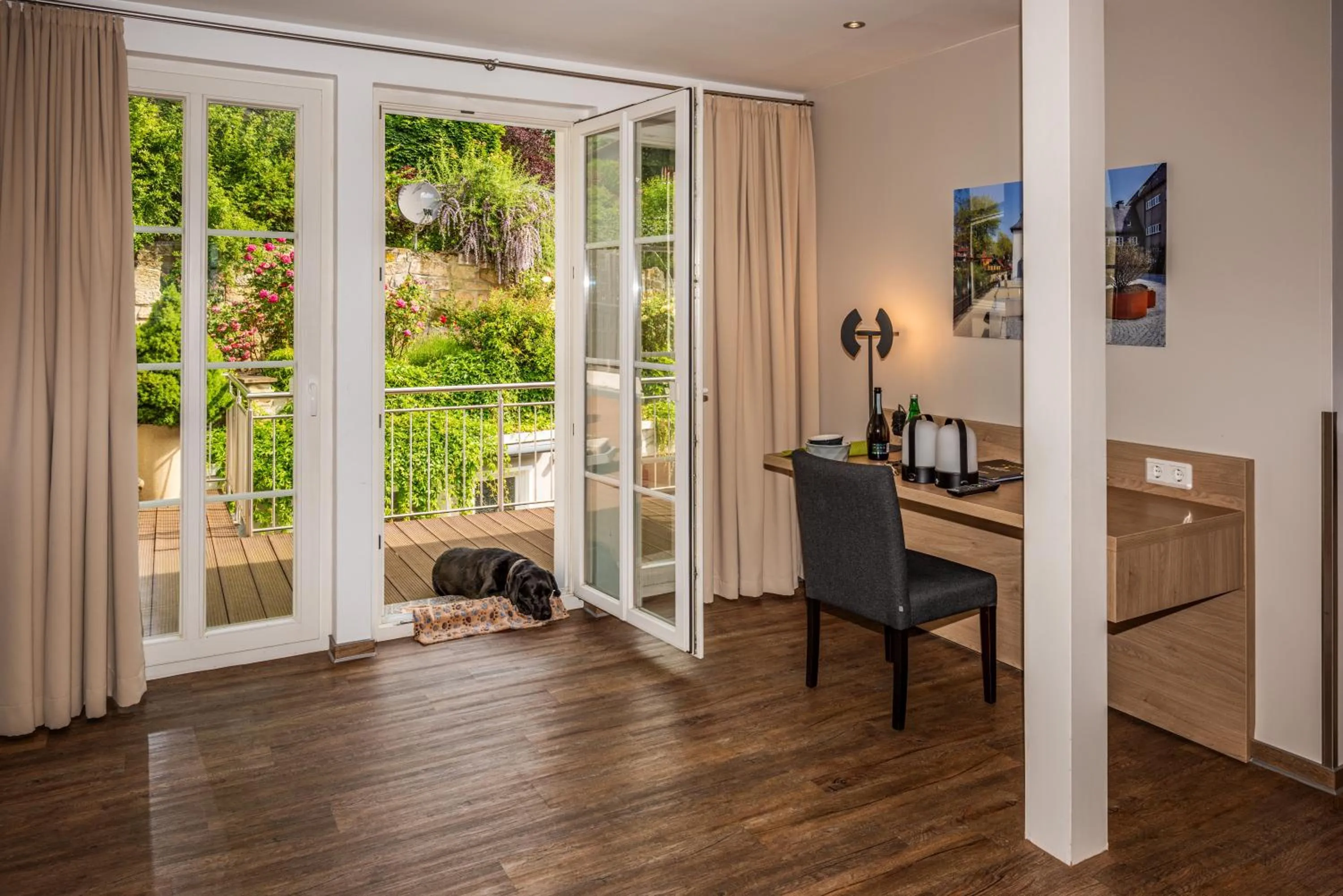 Balcony/Terrace in City-Appartements Am Wall