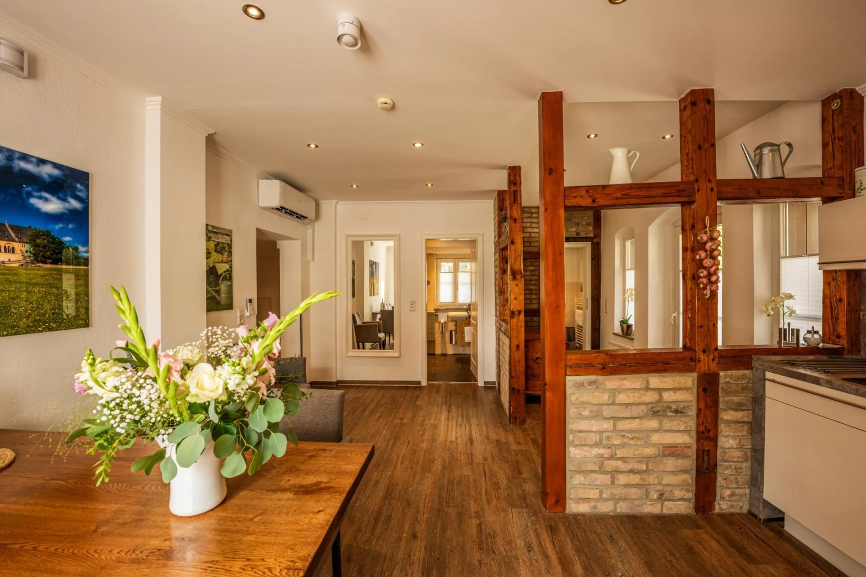 Dining area in City-Appartements Am Wall