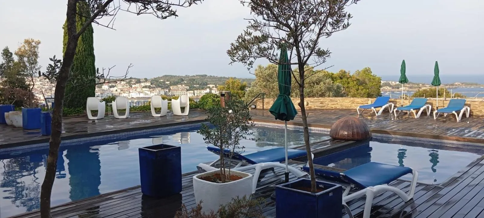 Swimming pool in Hotel Rec de Palau