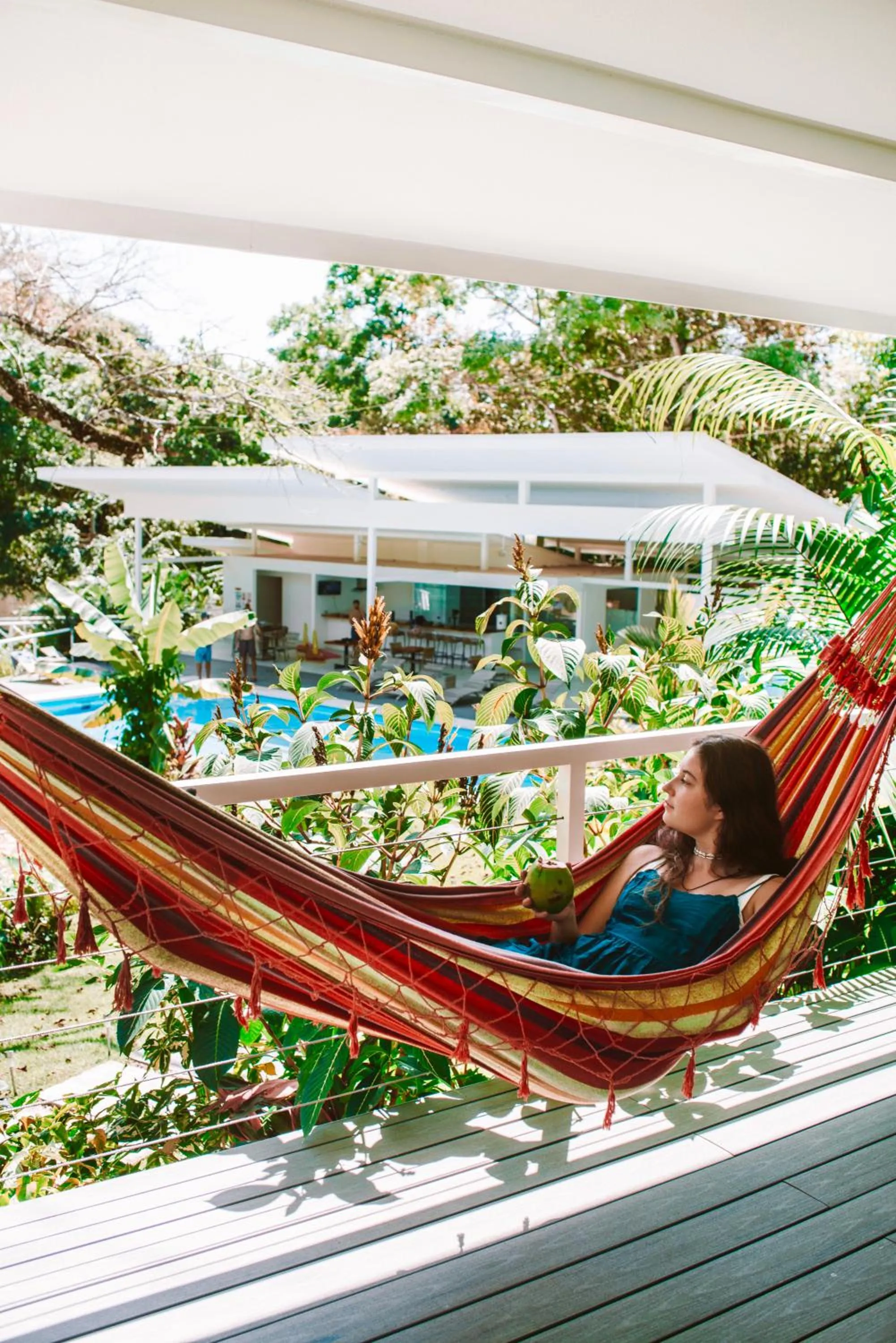 People in Aves Resort Montezuma