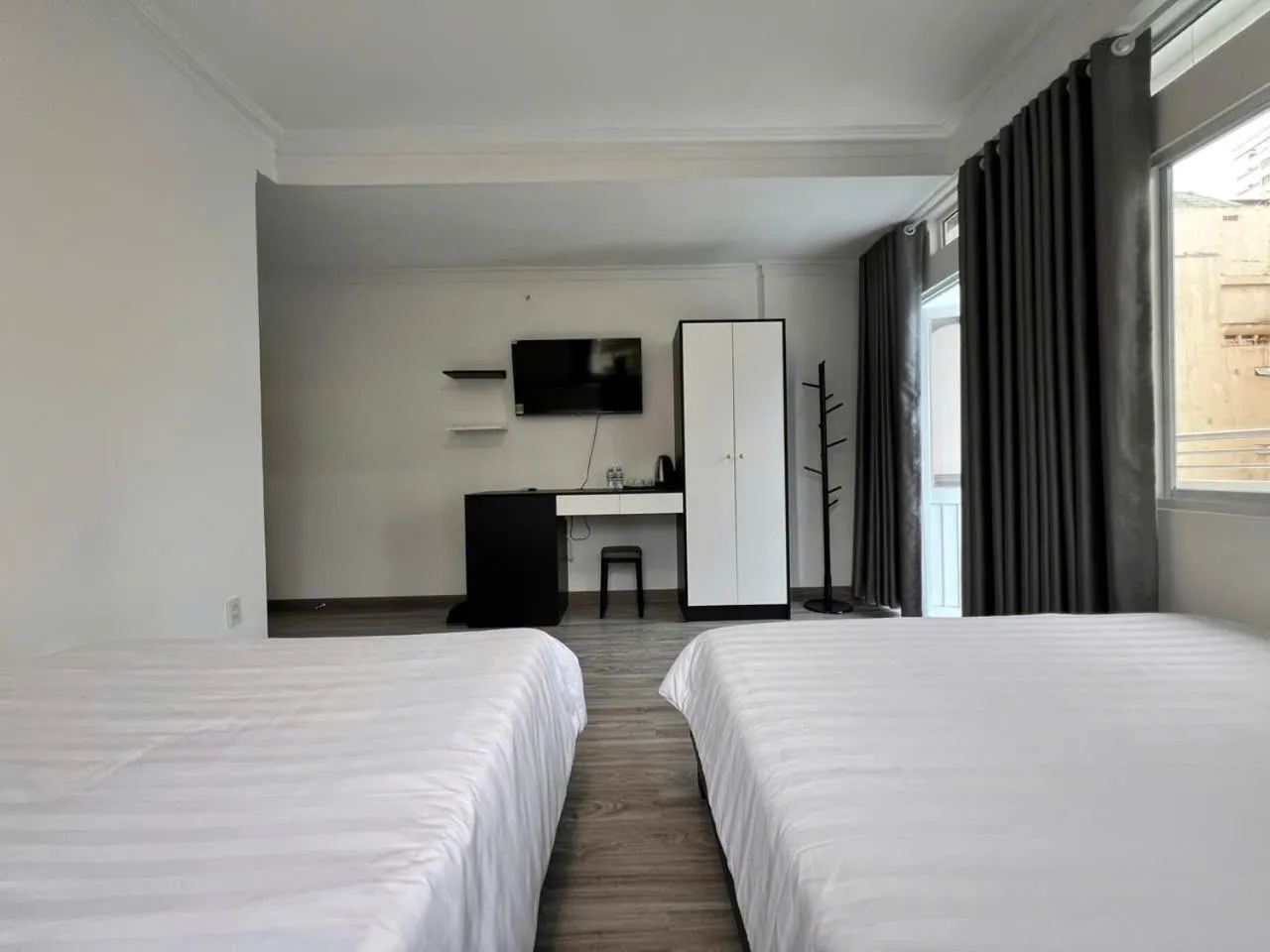 Bed in Spotlight Hotel