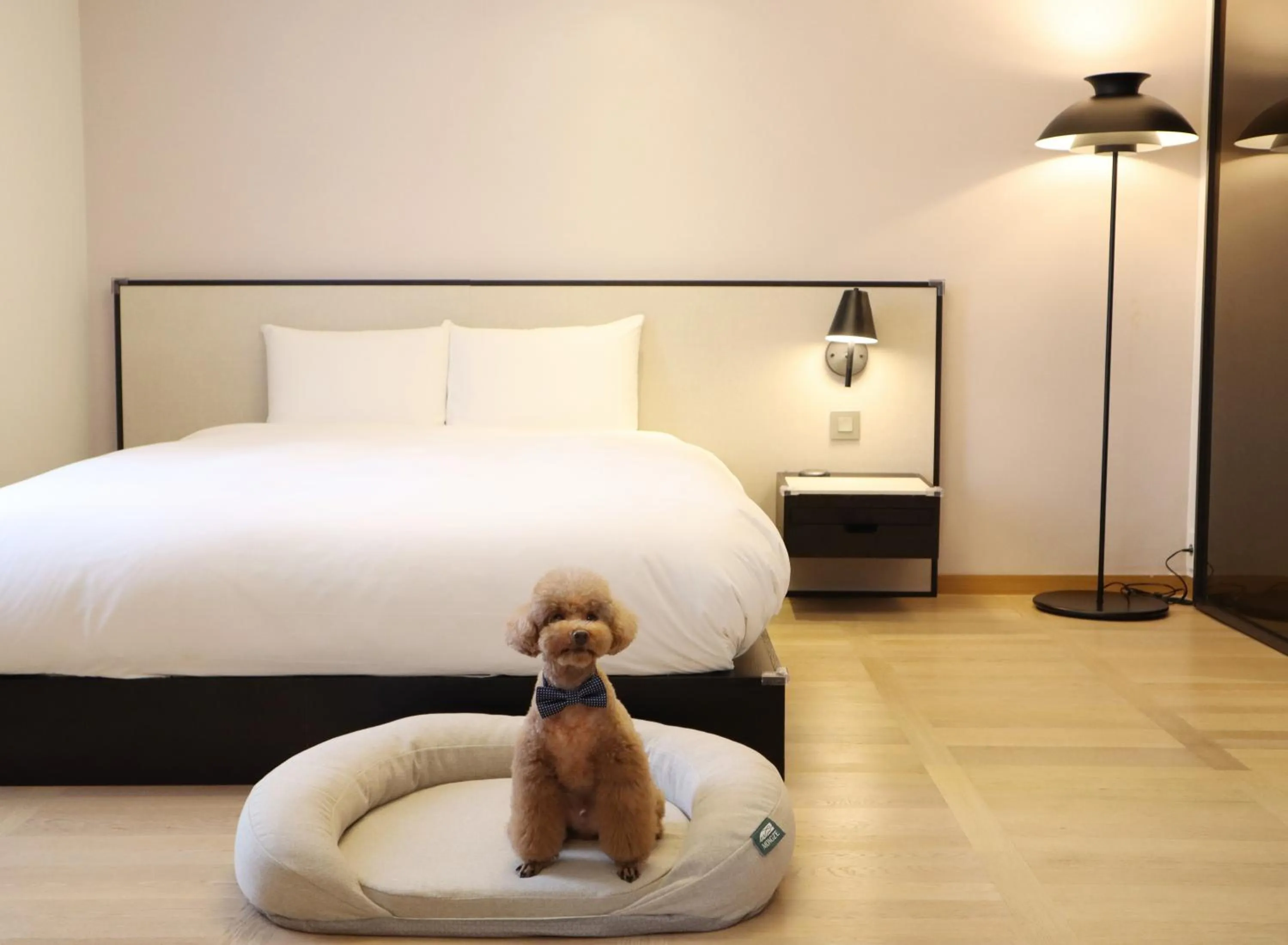 Bed in Maison Glad Jeju