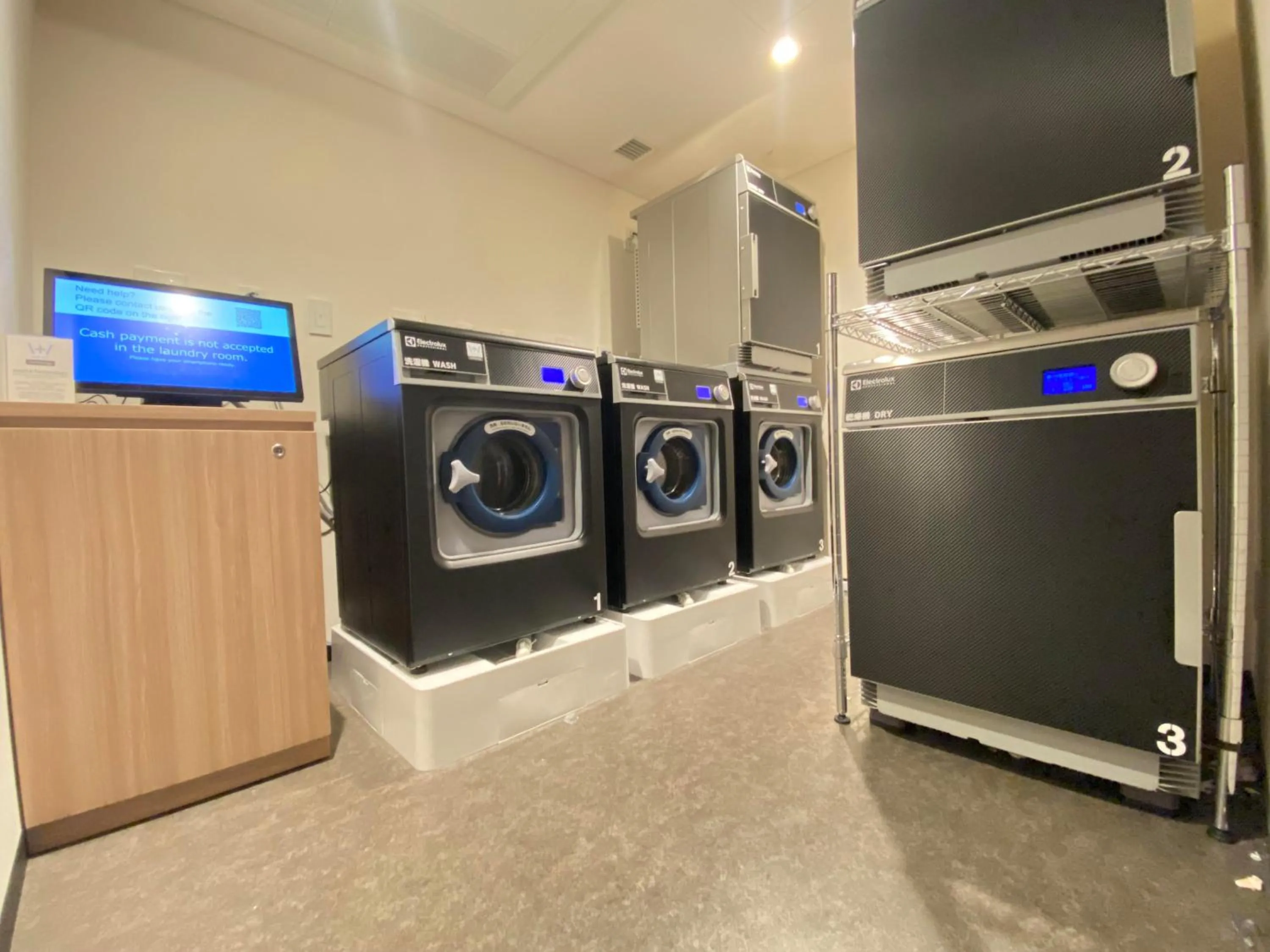 laundry in Hotel Keihan Kyoto Ekiminami