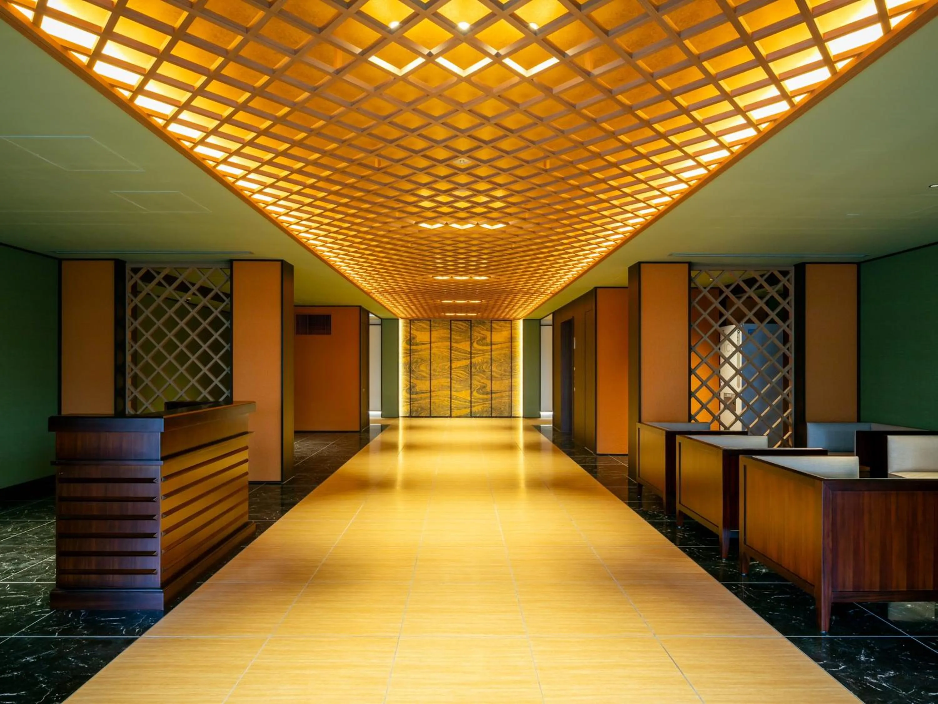 Lobby or reception in Miyakojima Kurima Resort Seawood Hotel