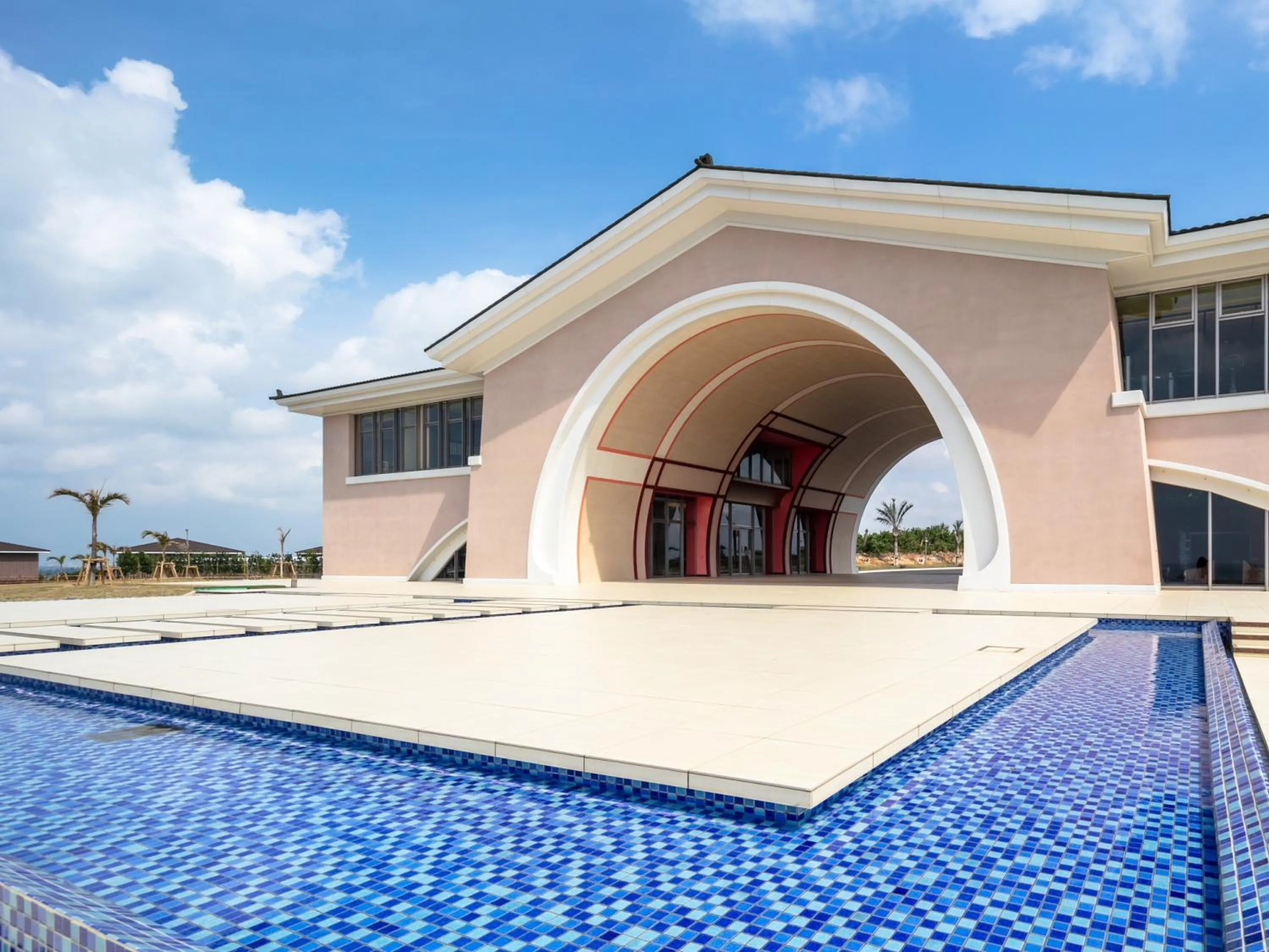 Facade/entrance in Miyakojima Kurima Resort Seawood Hotel