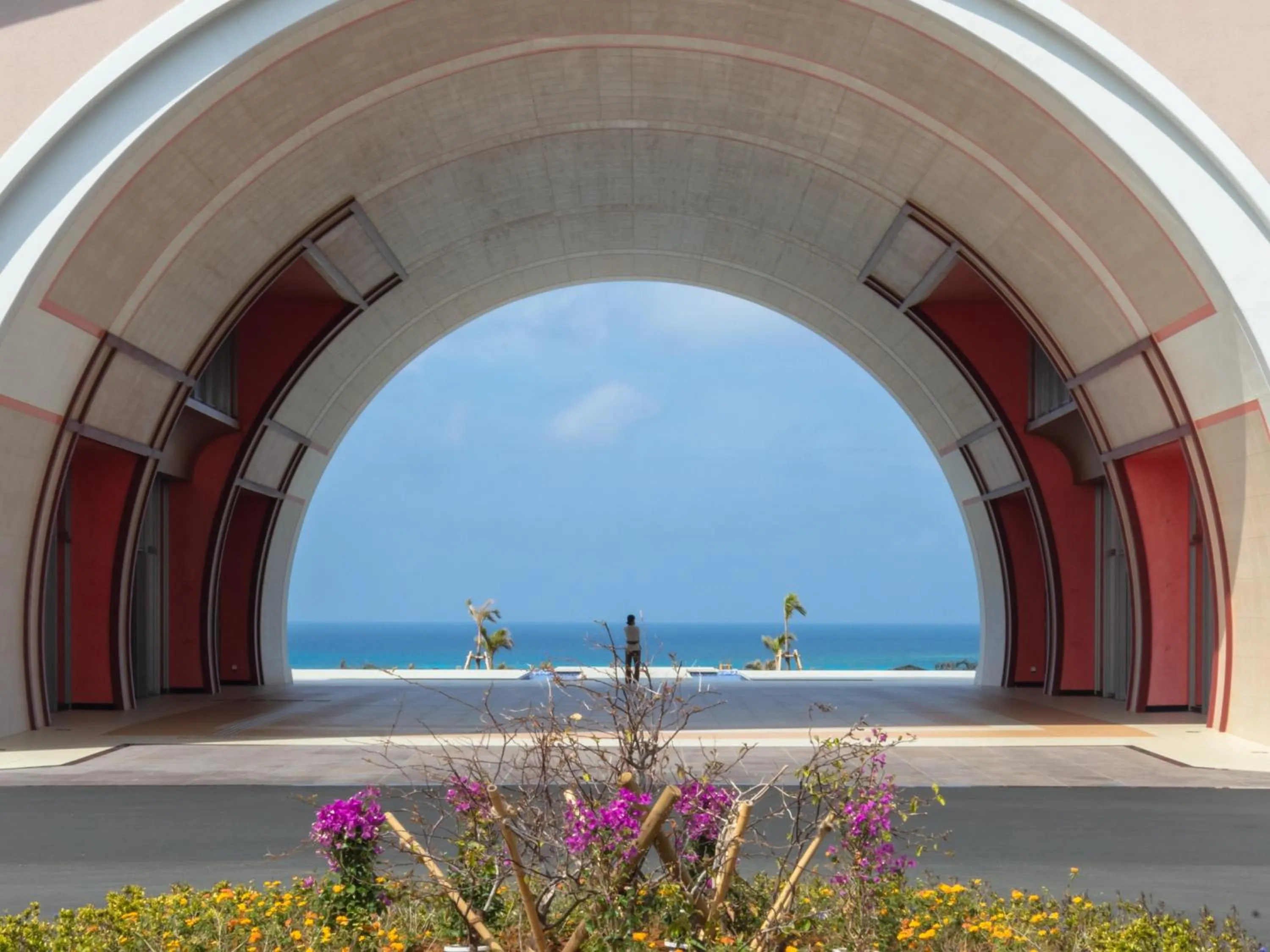 Facade/entrance in Miyakojima Kurima Resort Seawood Hotel