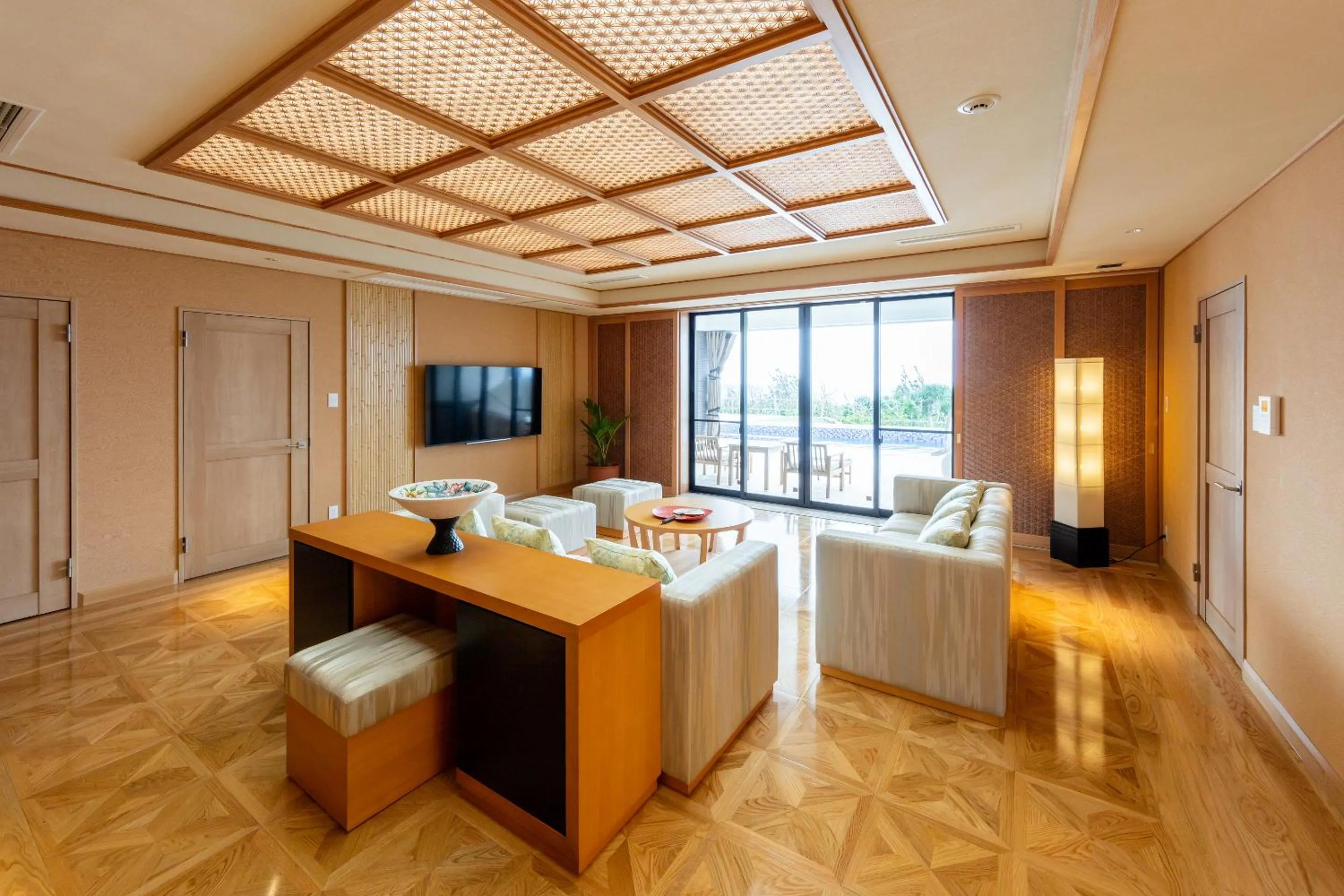 TV and multimedia, Bed in Miyakojima Kurima Resort Seawood Hotel