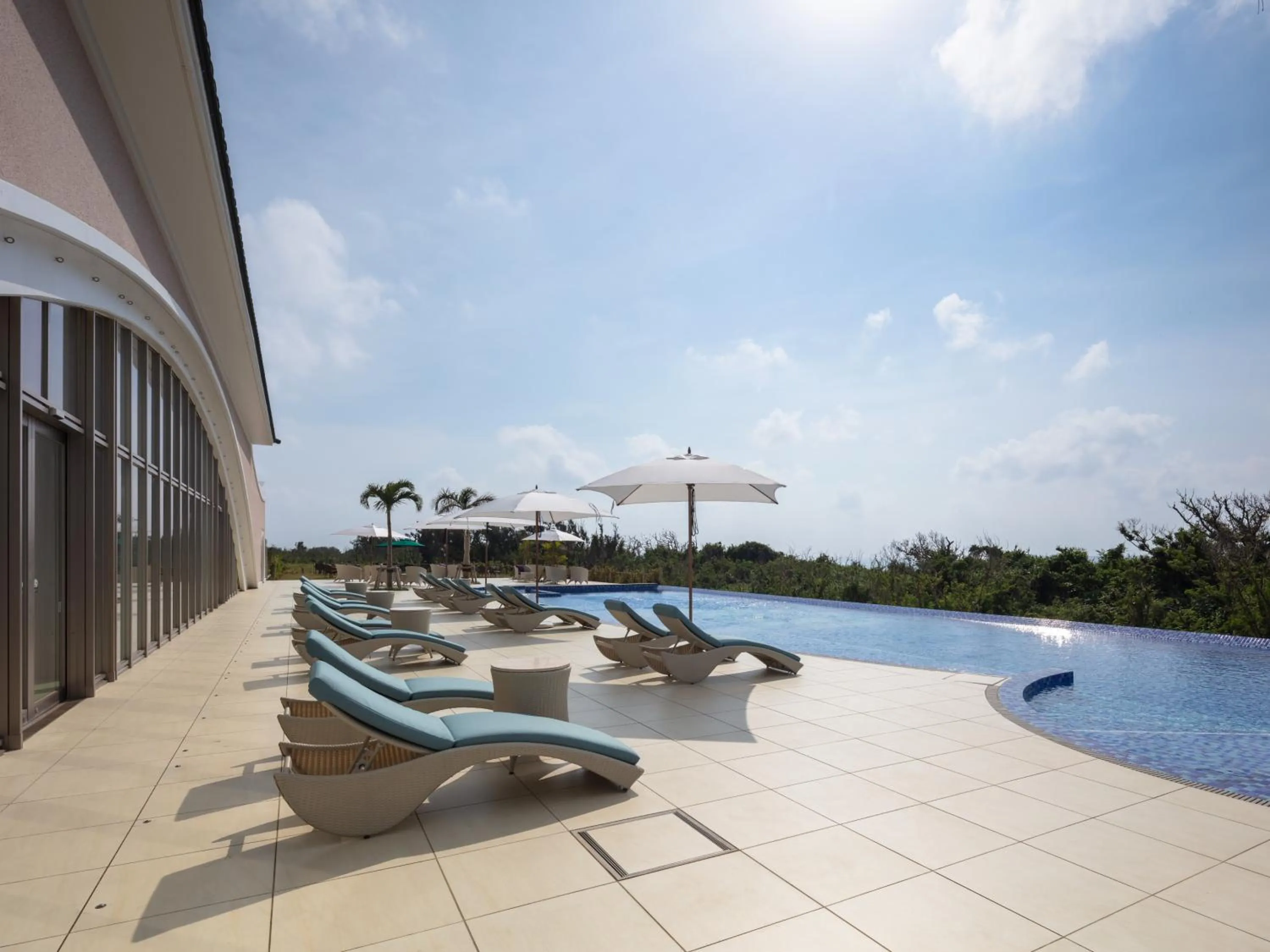 Restaurant/places to eat in Miyakojima Kurima Resort Seawood Hotel