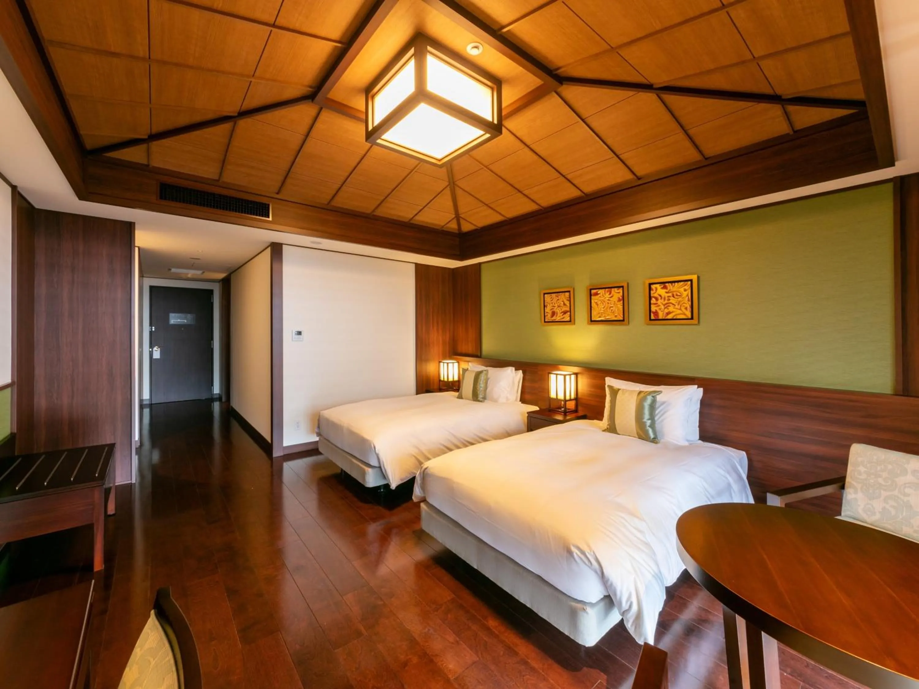 Photo of the whole room, Bed in Miyakojima Kurima Resort Seawood Hotel
