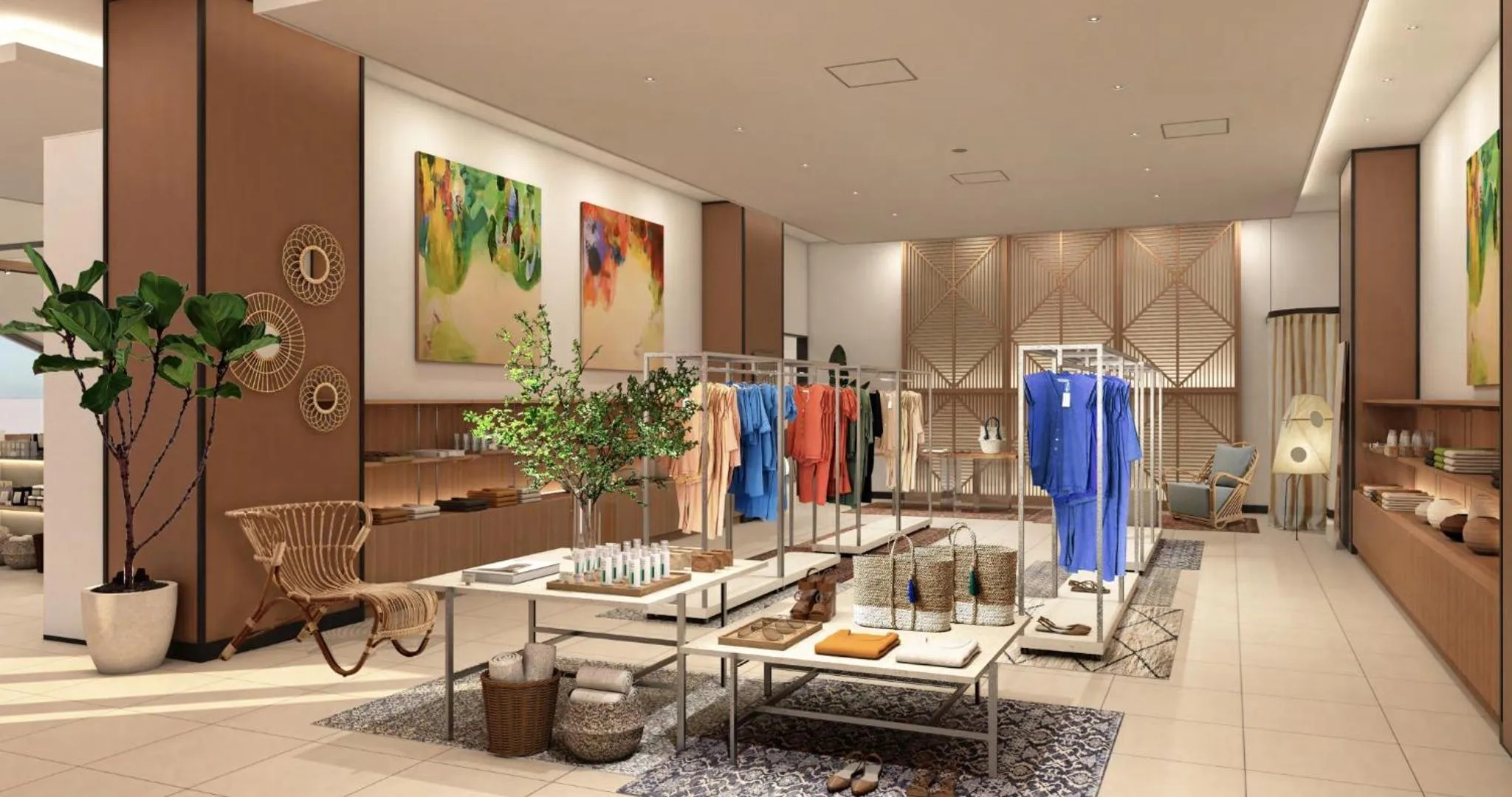 On-site shops in Miyakojima Kurima Resort Seawood Hotel